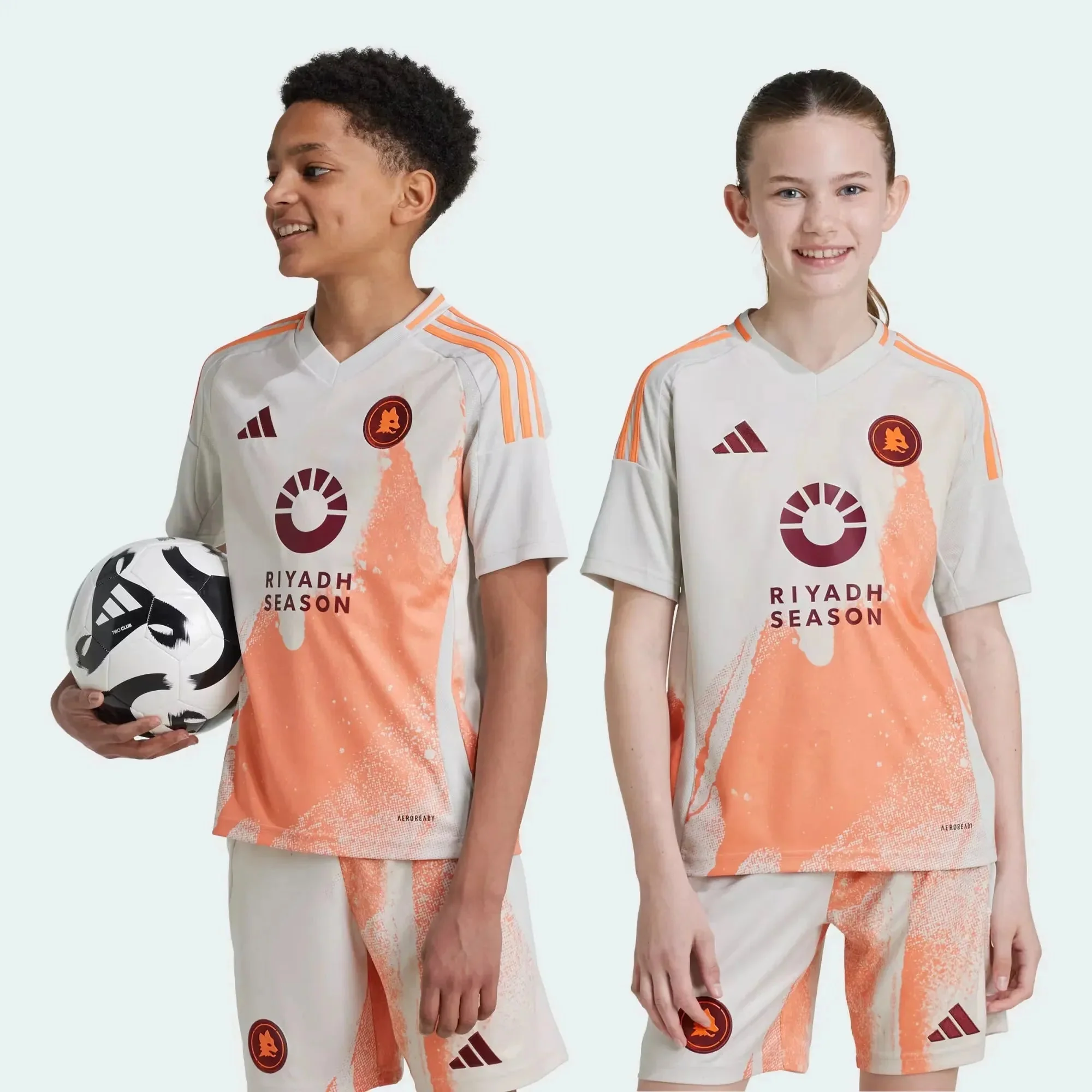 adidas 2024-25 Roma Youth Stadium Away Jersey - Image 3