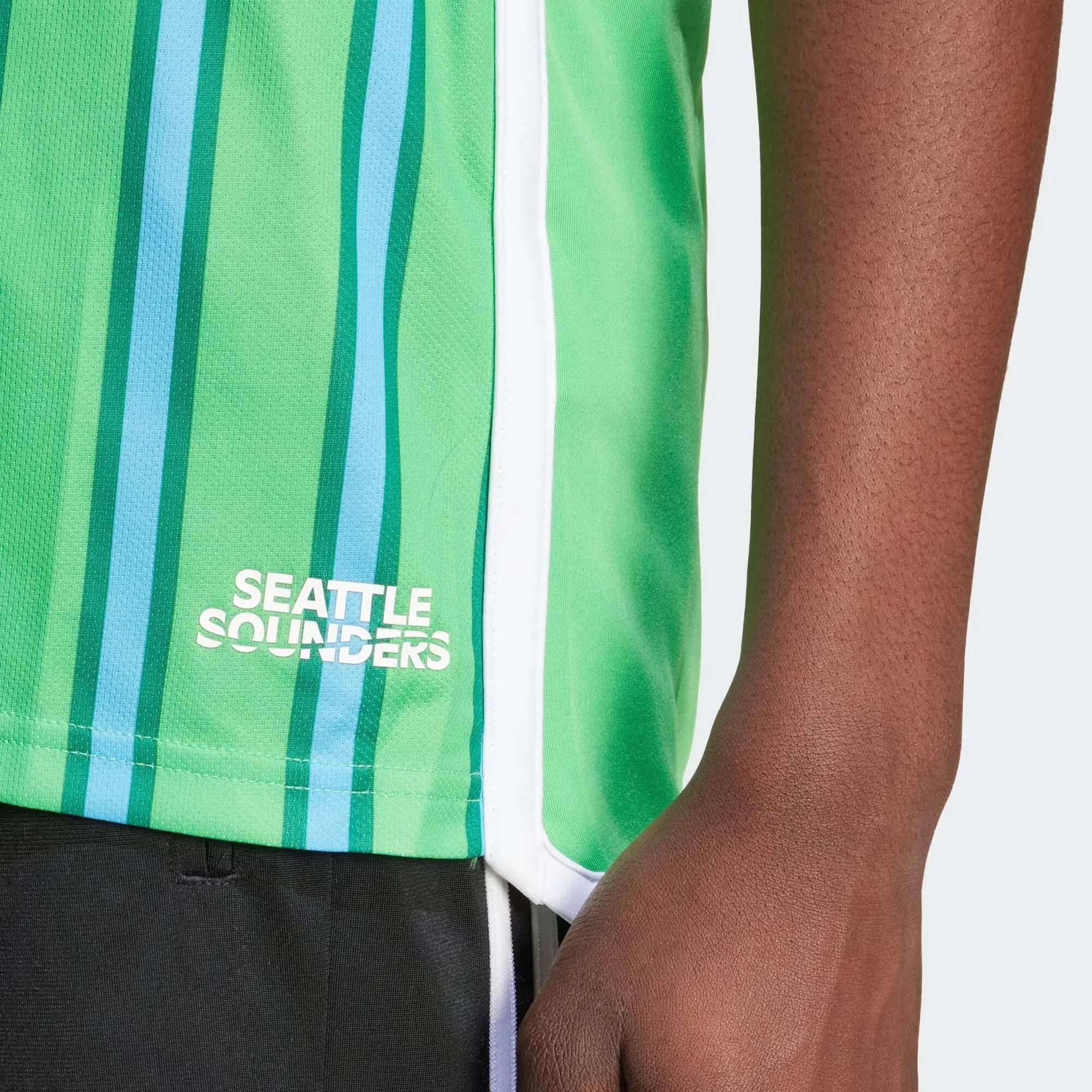 adidas 2024-25 Seattle Sounders Men's Stadium Home Jersey - Image 6