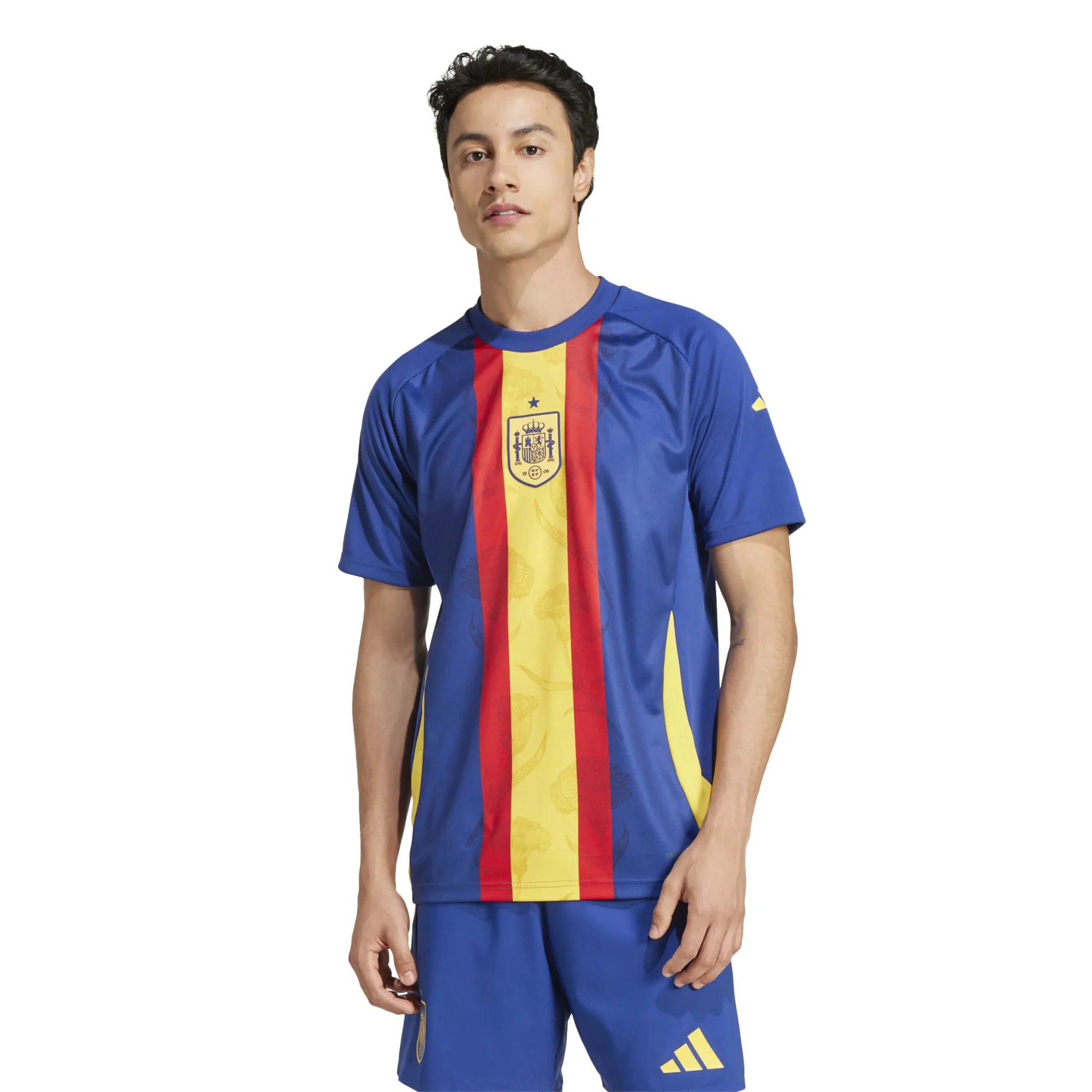 adidas 2024-25 Spain Men's Pre-Match Jersey - Image 3