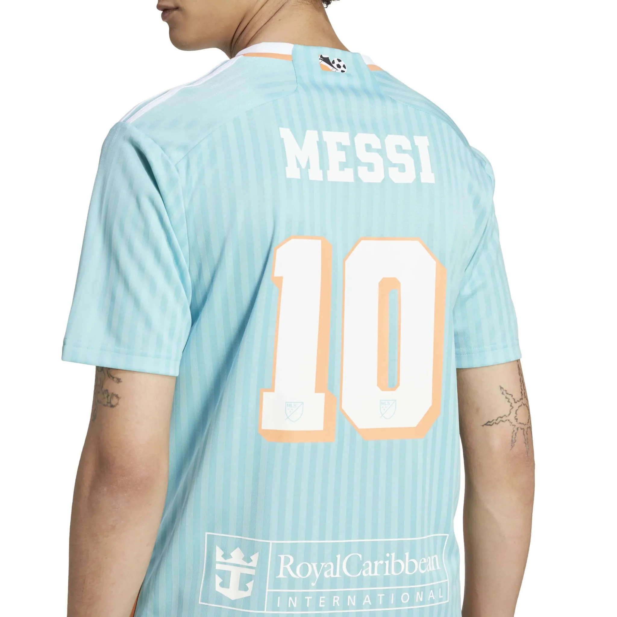 adidas 2024 Inter Miami Men's Messi #10 Stadium Third Jersey - Image 6