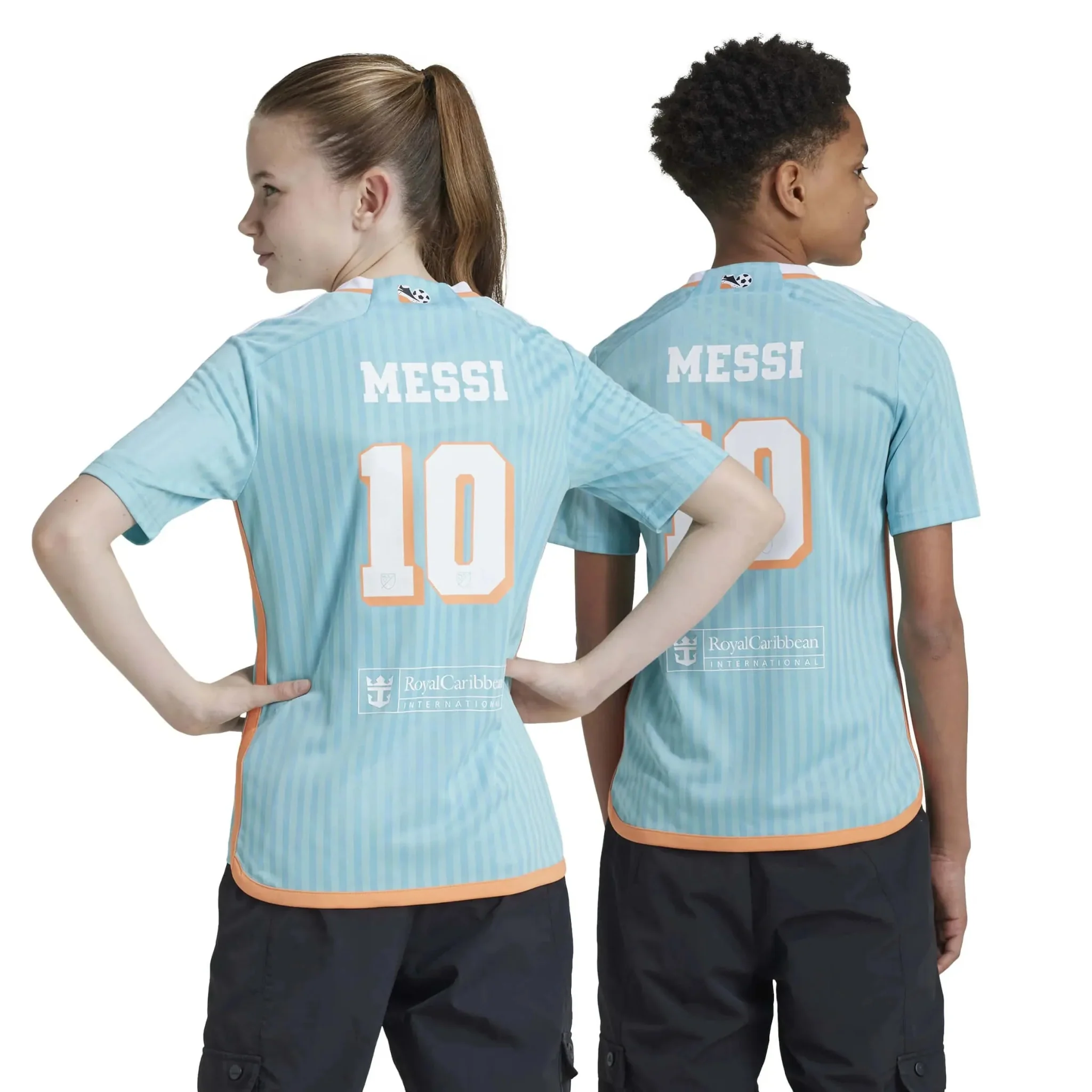 adidas 2024 Inter Miami Youth Messi #10 Stadium Third Jersey - Image 3
