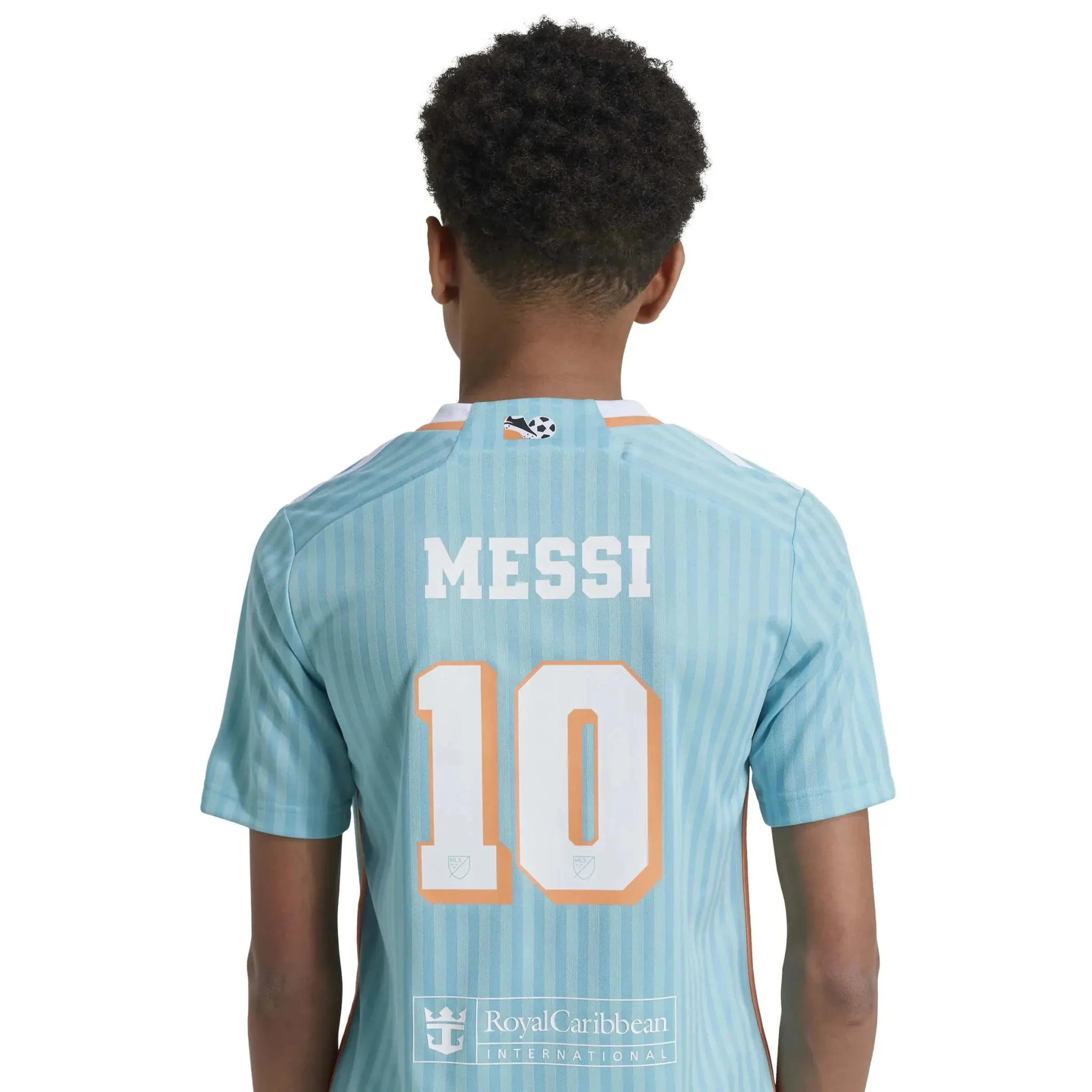 adidas 2024 Inter Miami Youth Messi #10 Stadium Third Jersey - Image 5