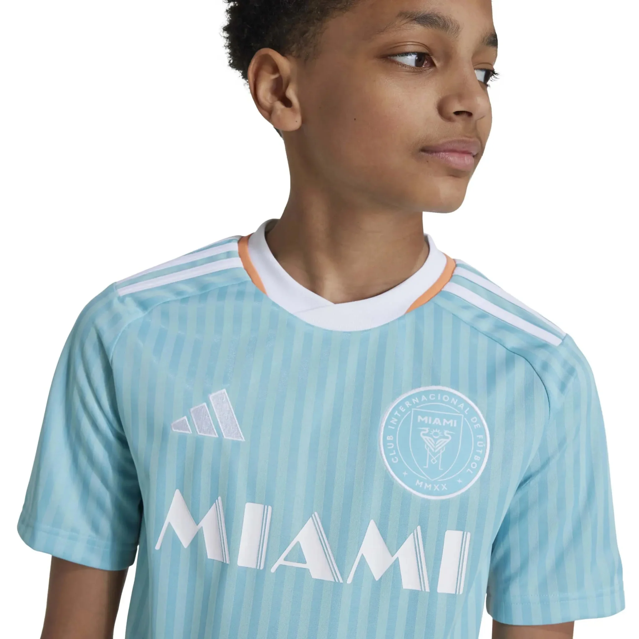 adidas 2024 Inter Miami Youth Messi #10 Stadium Third Jersey - Image 6