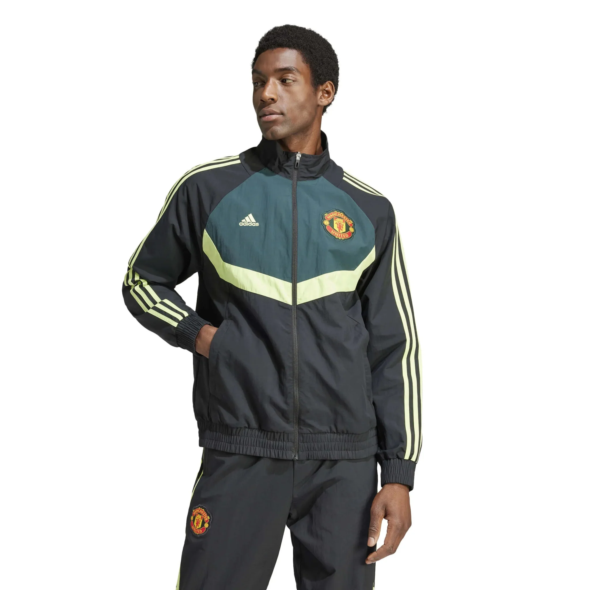 adidas 2024 Manchester United Men's Woven Track Top - Image 2