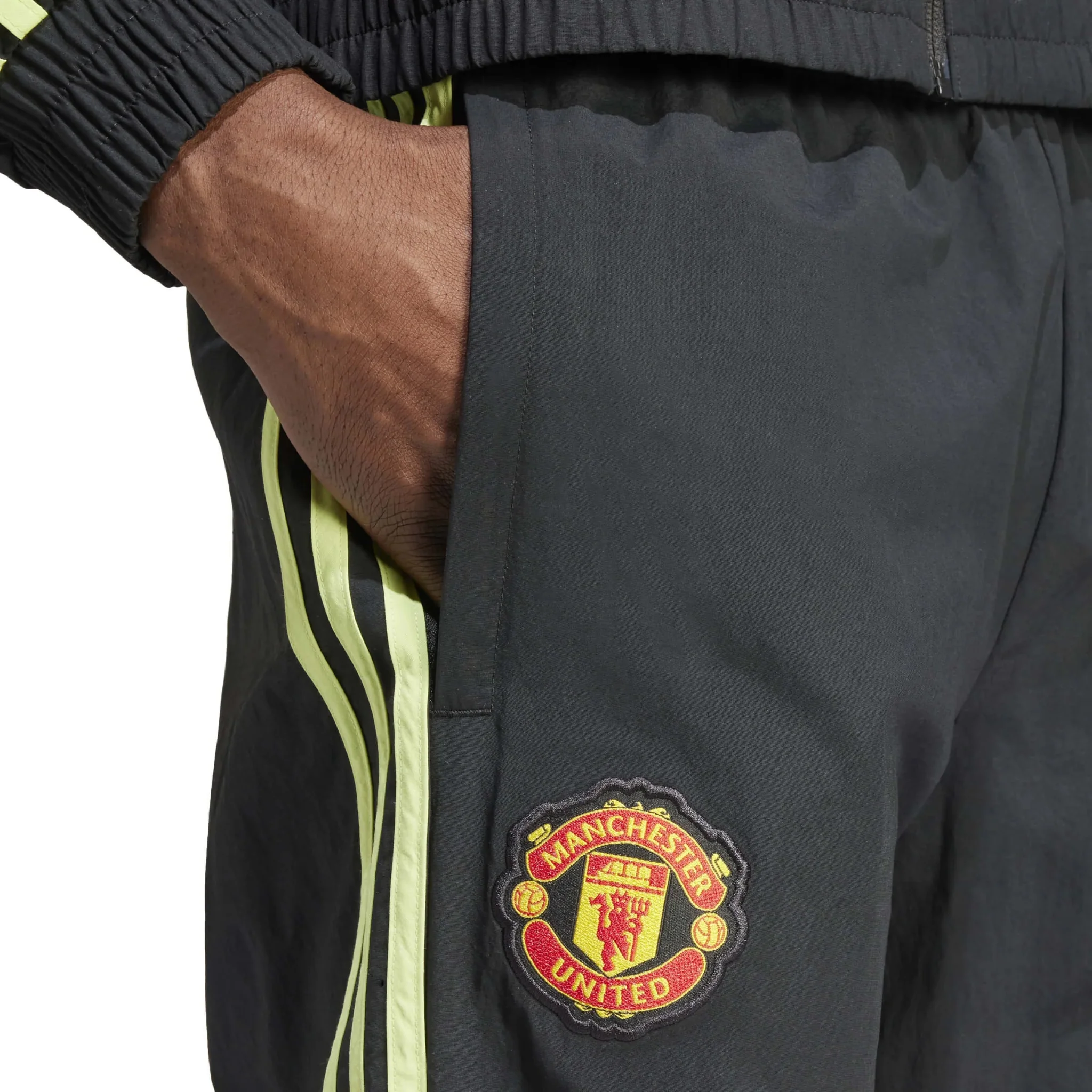 adidas 2024 Manchester United Woven Track Pants - Image 5