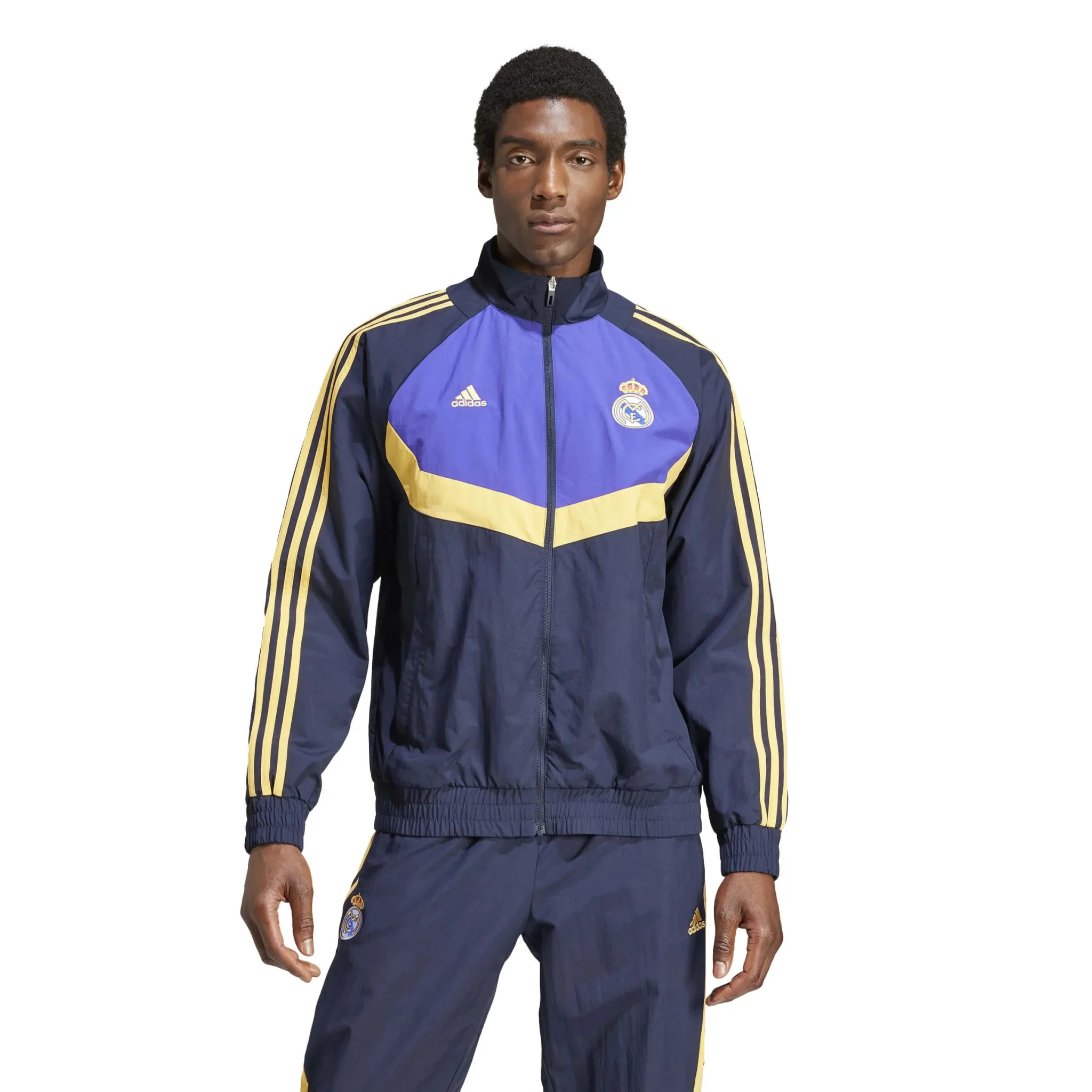 adidas 2024 Real Madrid Men's Woven Track Top - Image 2