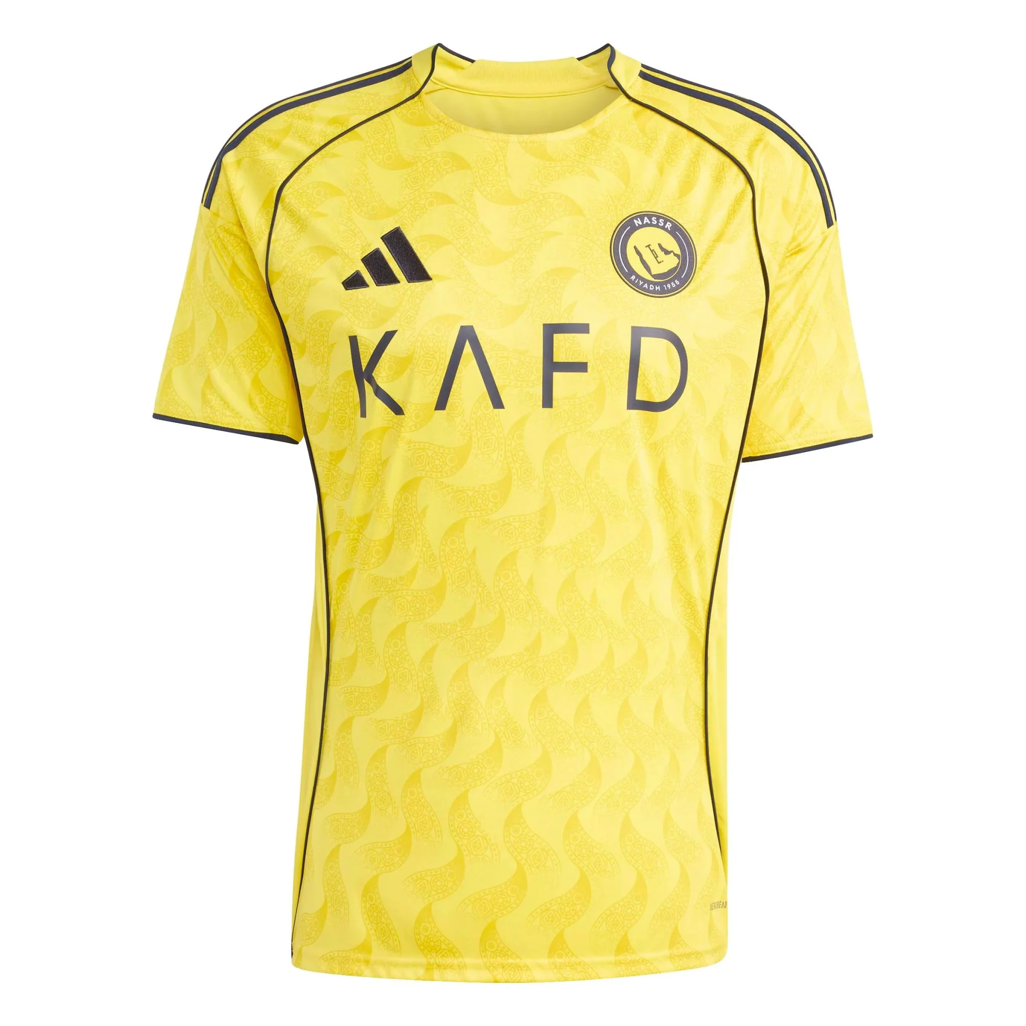 adidas 2025-26 Al Nassr Men's Stadium Home Ronaldo #7 Soccer Jersey - Image 2