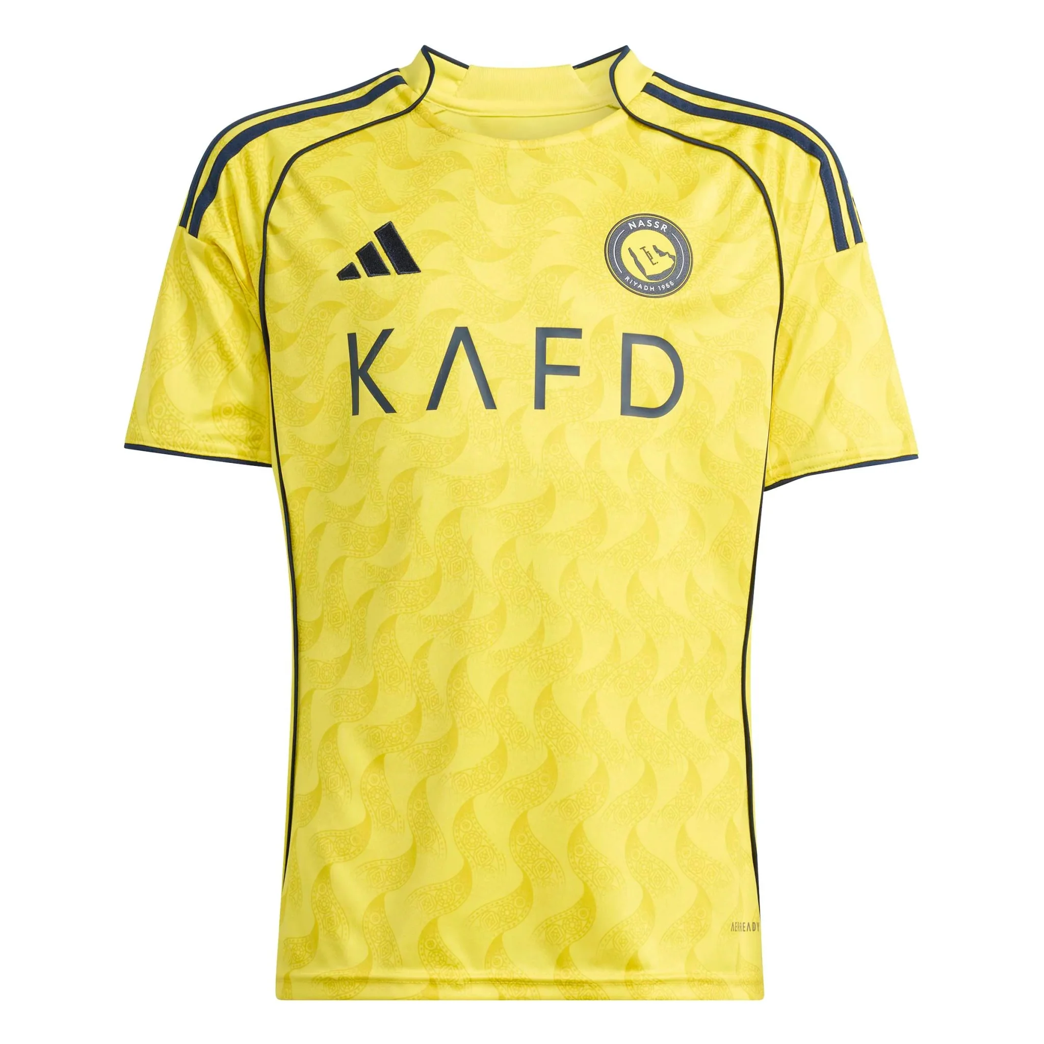 adidas 2025-26 Al Nassr Youth Stadium Home Ronaldo #7 Soccer Jersey - Image 2
