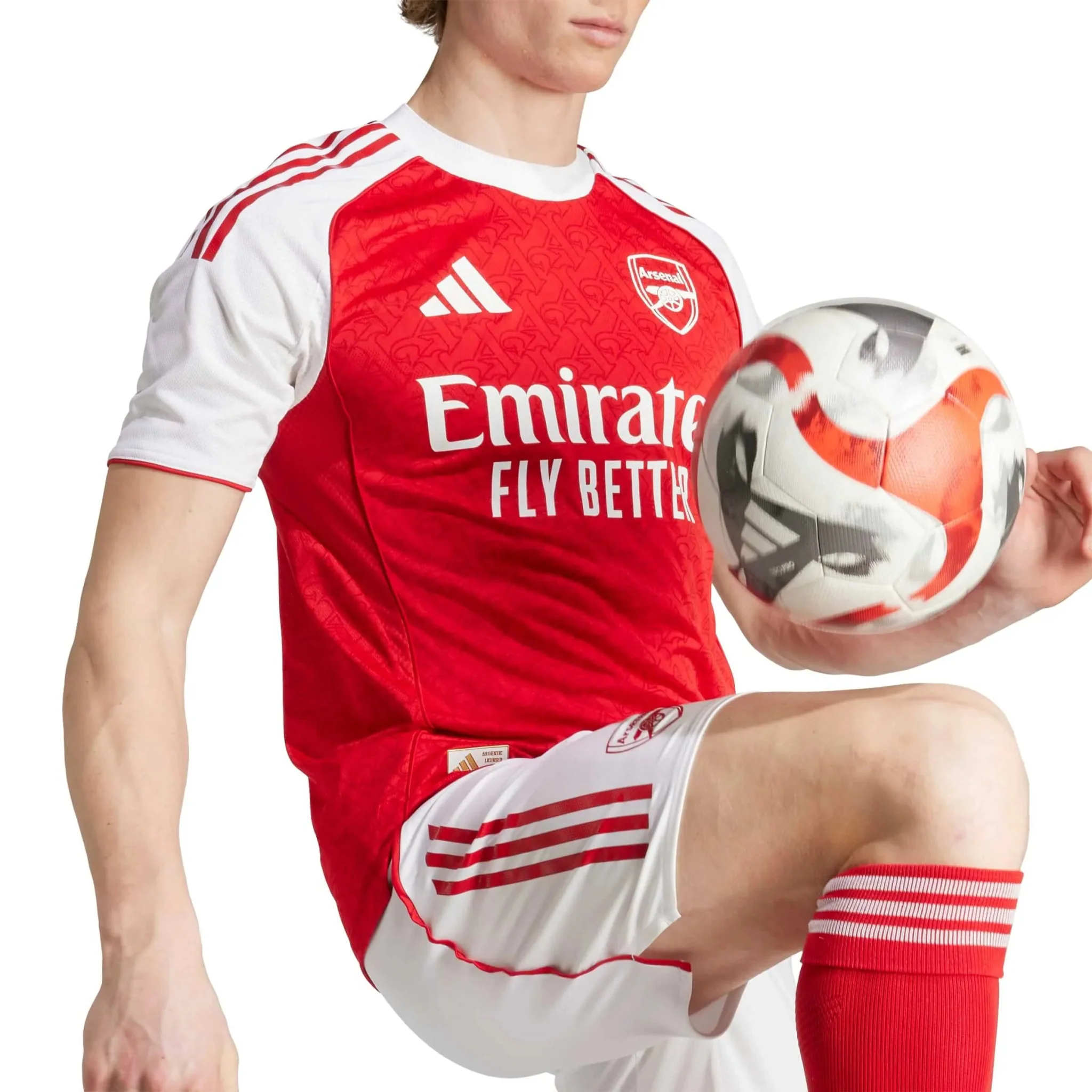 adidas 2025-26 Arsenal Men's Authentic Home Soccer Jersey - Image 5
