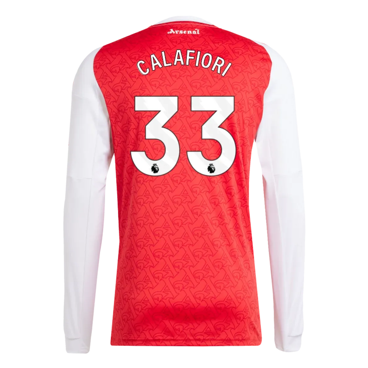 adidas 2025-26 Arsenal Men's Stadium Home Long-Sleeve Soccer Jersey - Image 11