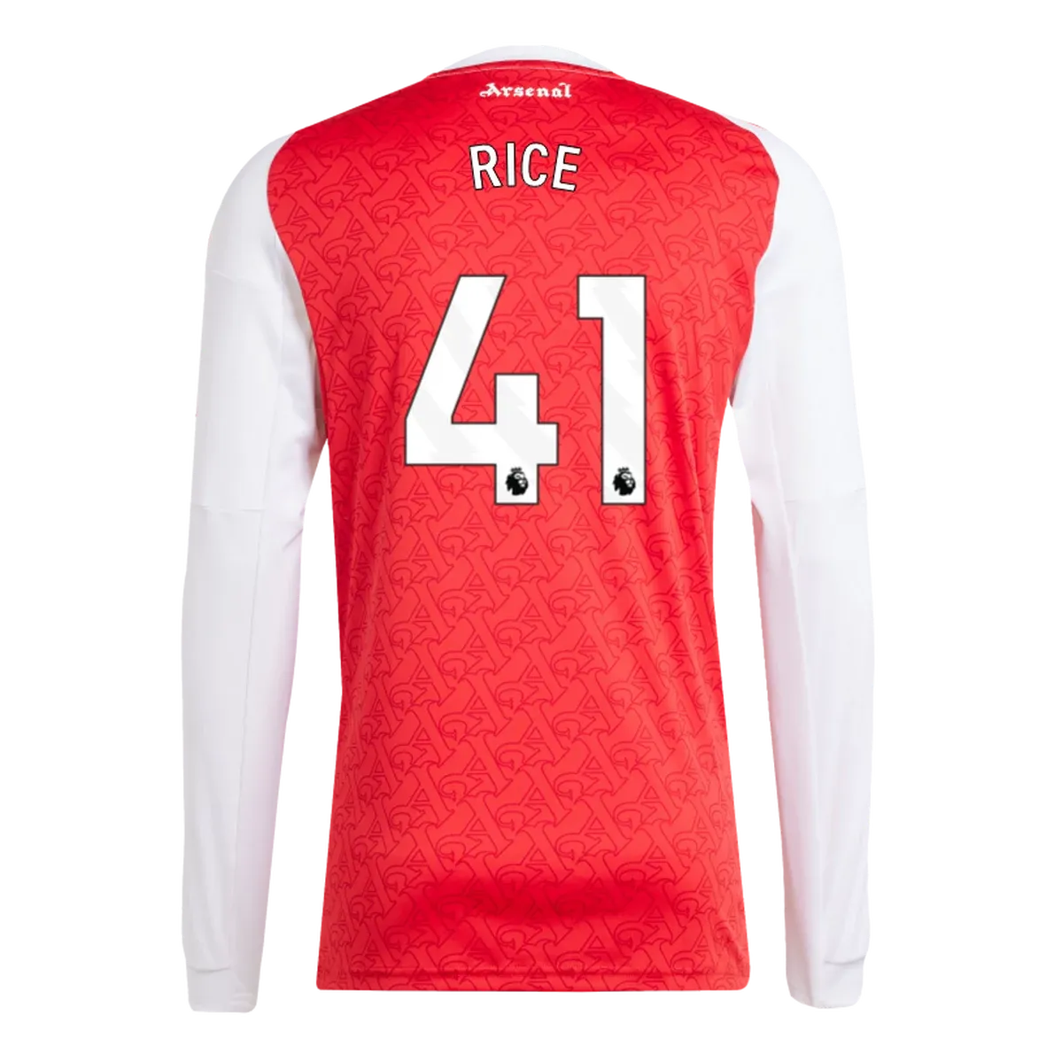 adidas 2025-26 Arsenal Men's Stadium Home Long-Sleeve Soccer Jersey - Image 9