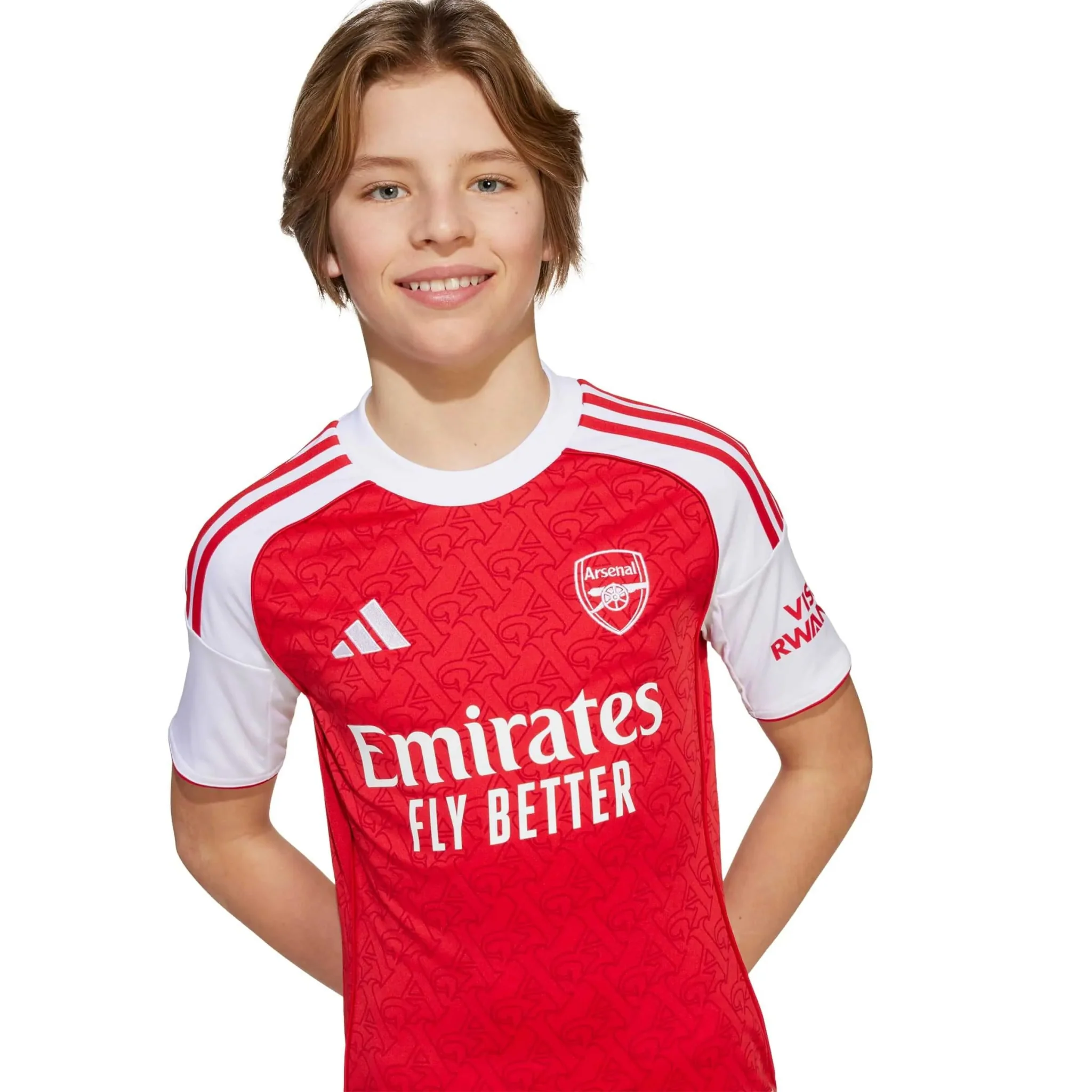 adidas 2025-26 Arsenal Youth Stadium Home Soccer Jersey - Image 5