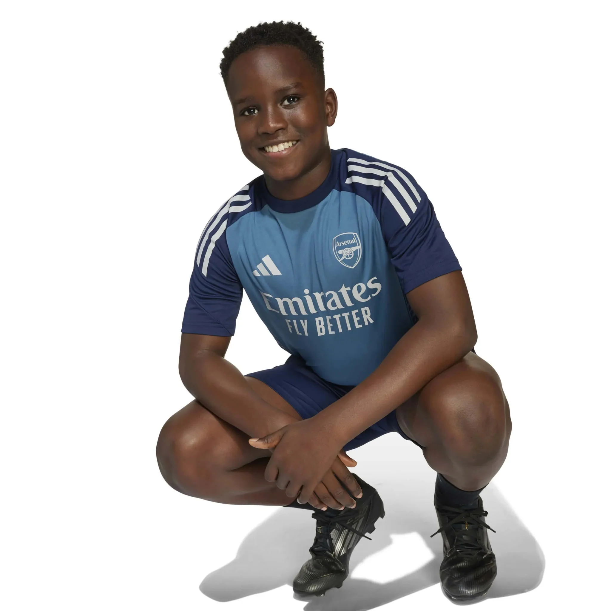 adidas 2025-26 Arsenal Youth Training Soccer Jersey - Image 4