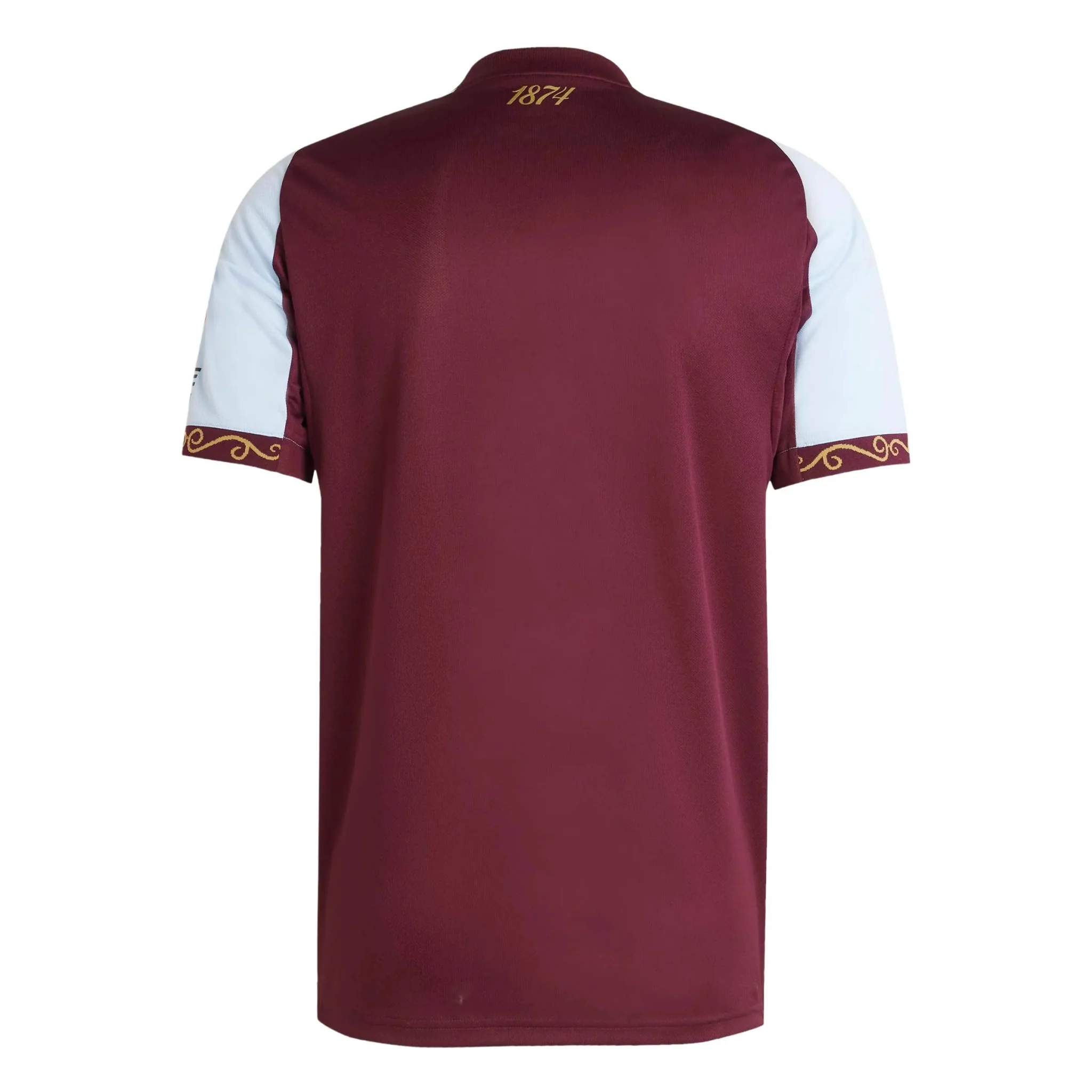 adidas 2025-26 Aston Villa Men's Stadium Home Soccer Jersey - Image 2