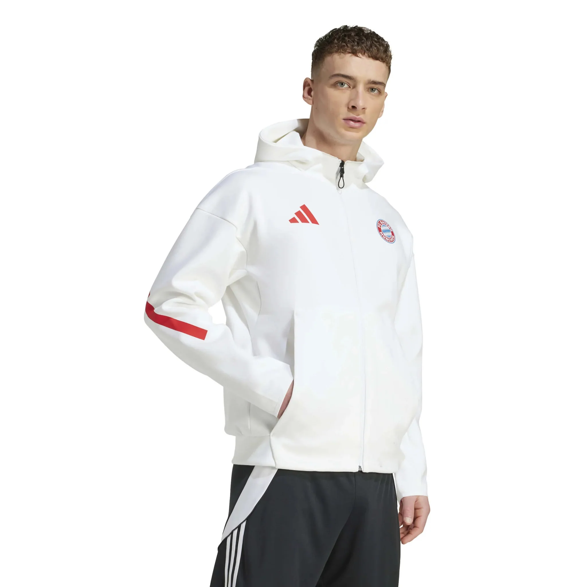 adidas 2025-26 Bayern Munich Men's Anthem Jacket - Image 3