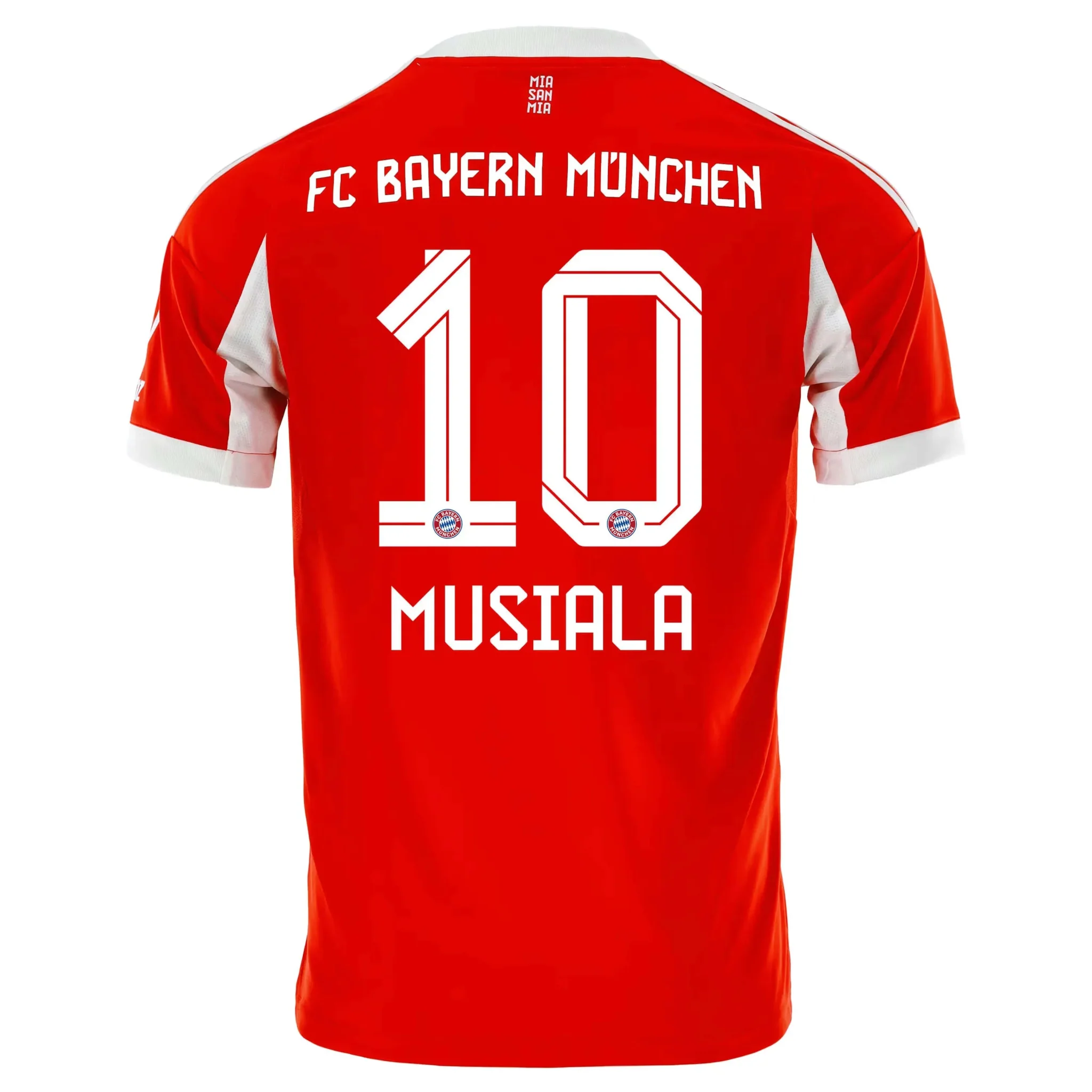 adidas 2025-26 Bayern Munich Men's Stadium Home Soccer Jersey - Image 9