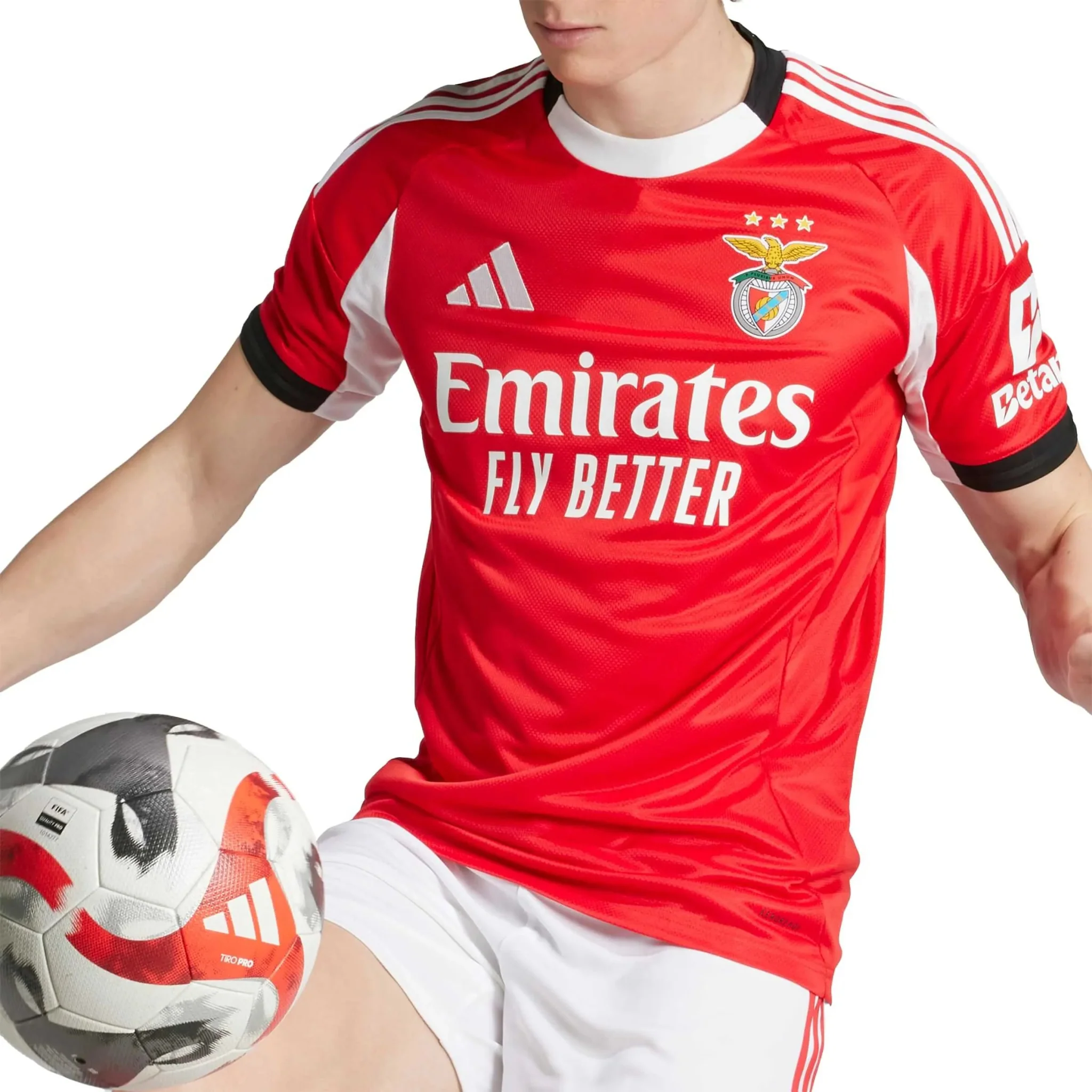 adidas 2025-26 Benfica Men's Stadium Home Soccer Jersey - Image 5