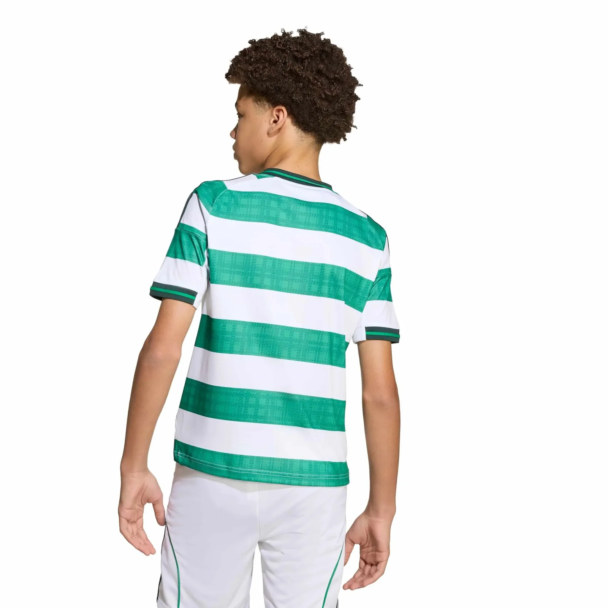 adidas 2025-26 Celtic Youth Stadium Home Soccer Jersey - Image 4