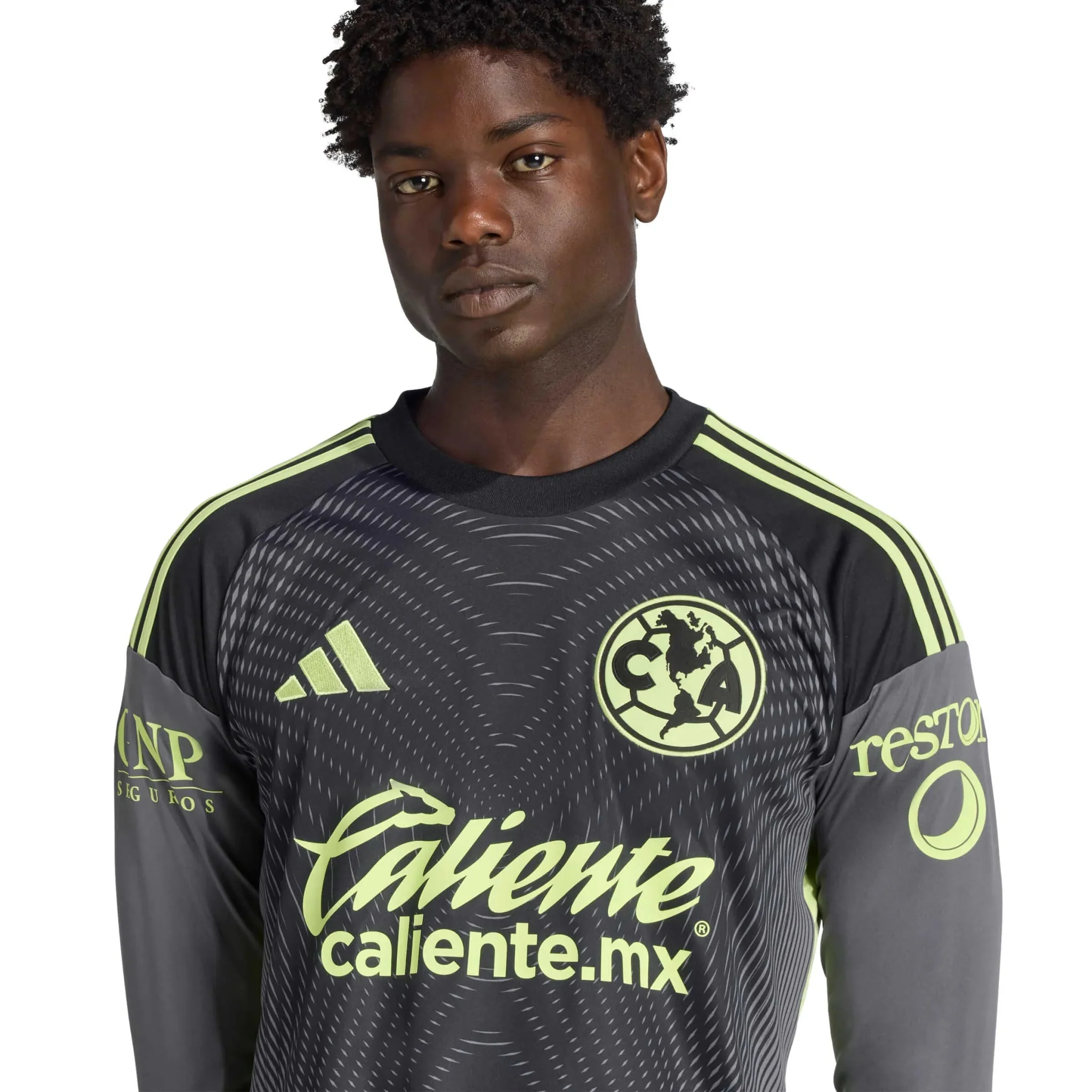 adidas 2025-26 Club America Men's Goalkeeper Long-Sleeve Soccer Jersey - Image 6