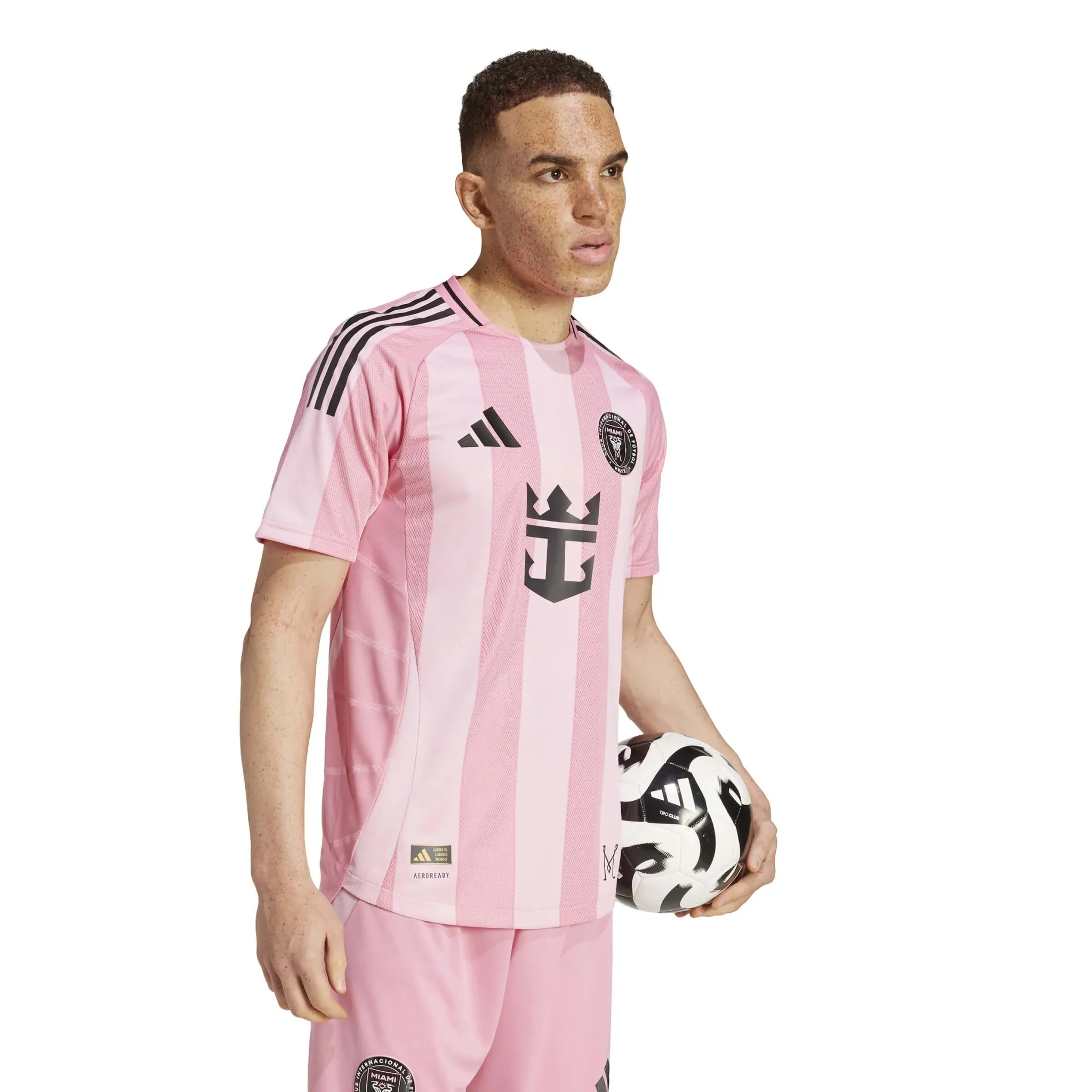 adidas 2025-26 Inter Miami Men's Messi #10 Authentic Home Soccer Jersey - Image 4