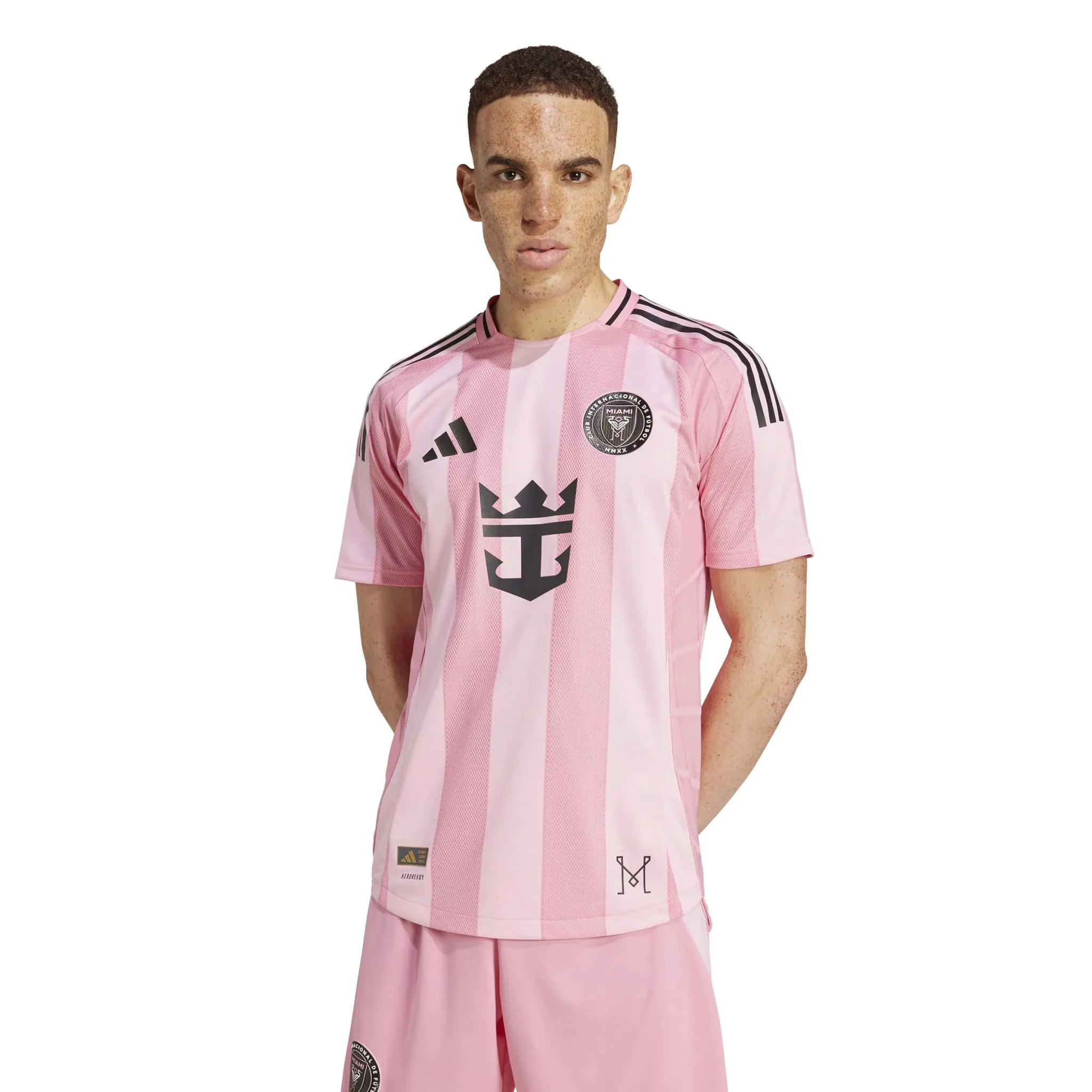 adidas 2025-26 Inter Miami Men's Messi #10 Authentic Home Soccer Jersey - Image 5