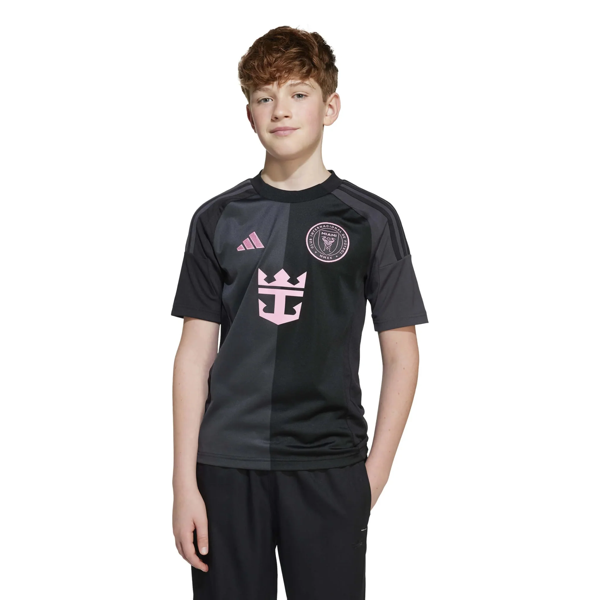 adidas 2025-26 Inter Miami Youth Stadium Away Jersey - Image 3