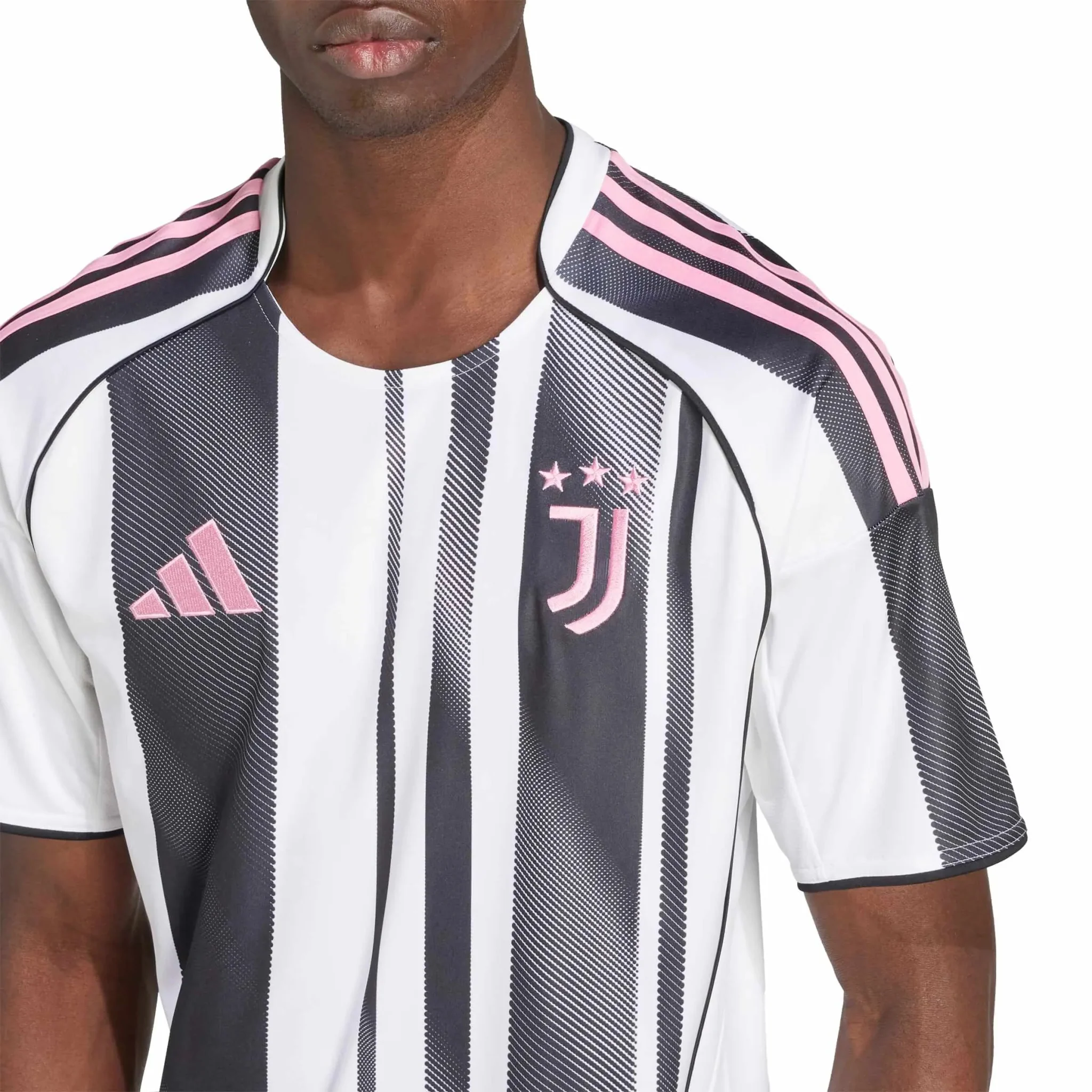 adidas 2025-26 Juventus Men's Stadium Home Soccer Jersey - Image 5