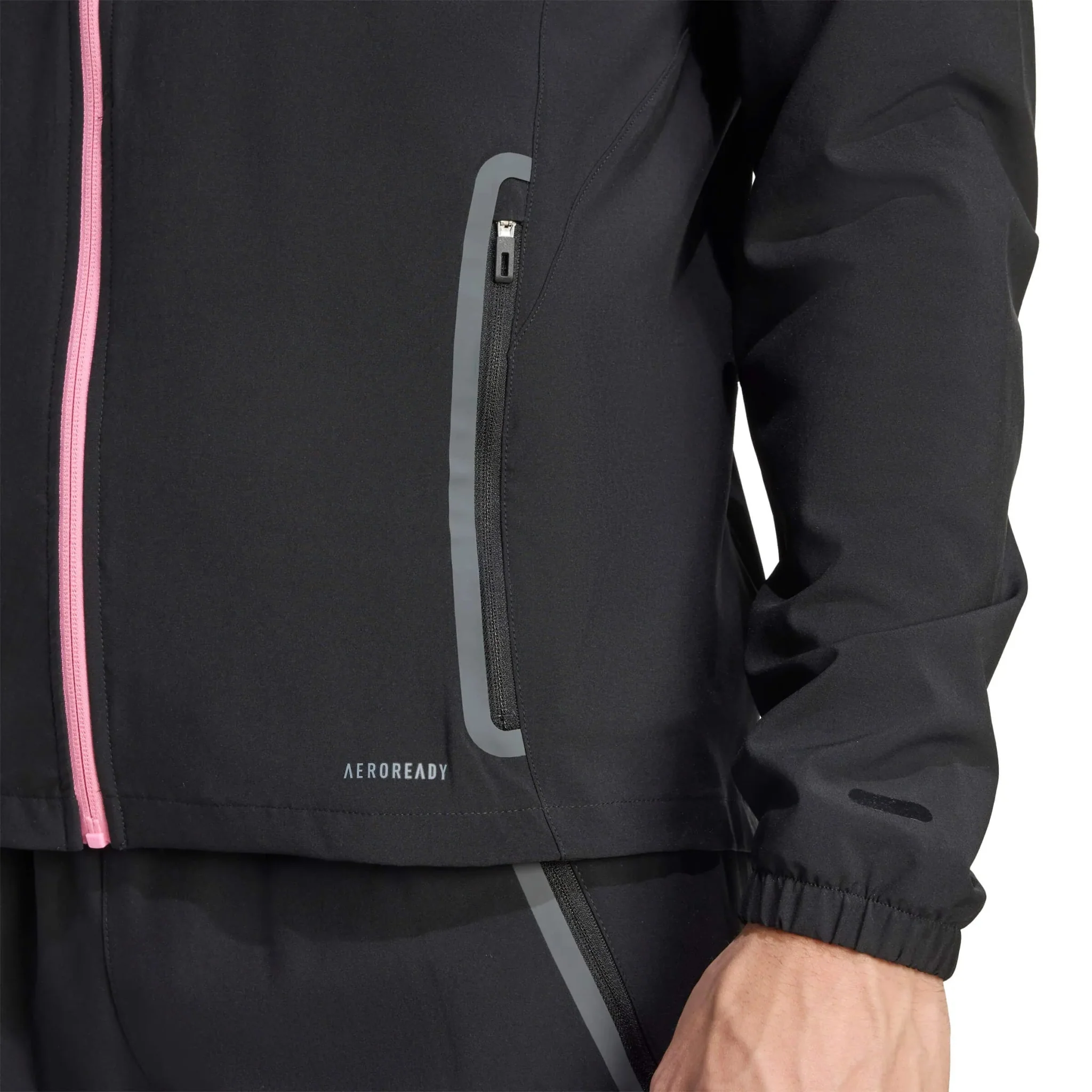 adidas 2025-26 Juventus Men's Tiro 25 Competition Vis Tech Travel Jacket - Image 6