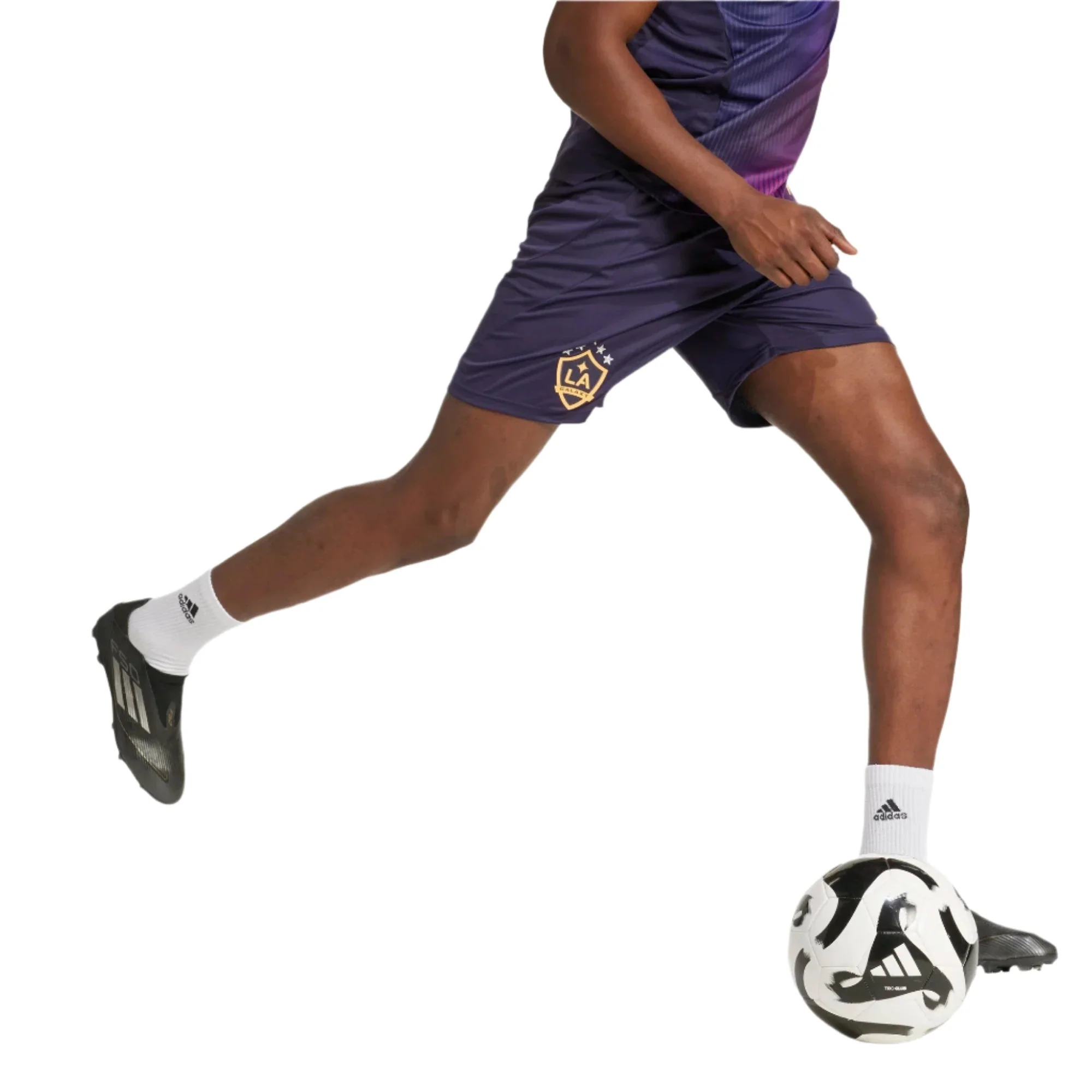 adidas 2025-26 LA Galaxy Men's Authentic Away Shorts - Image 3