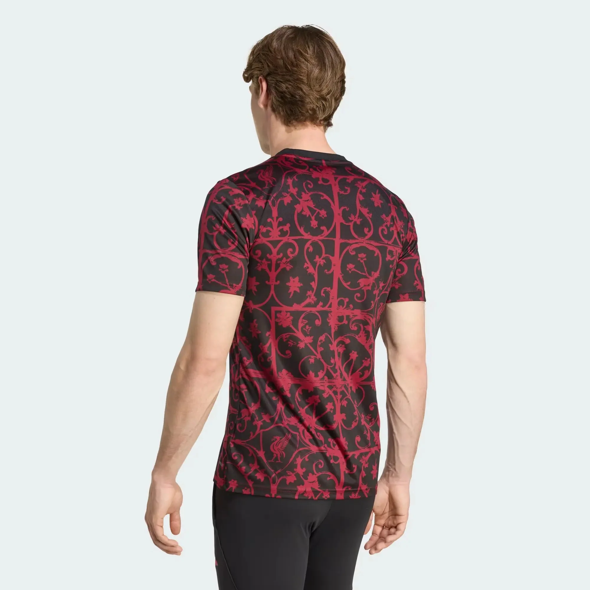 adidas 2025-26 Liverpool Men's Pre-Match Soccer Jersey - Image 5