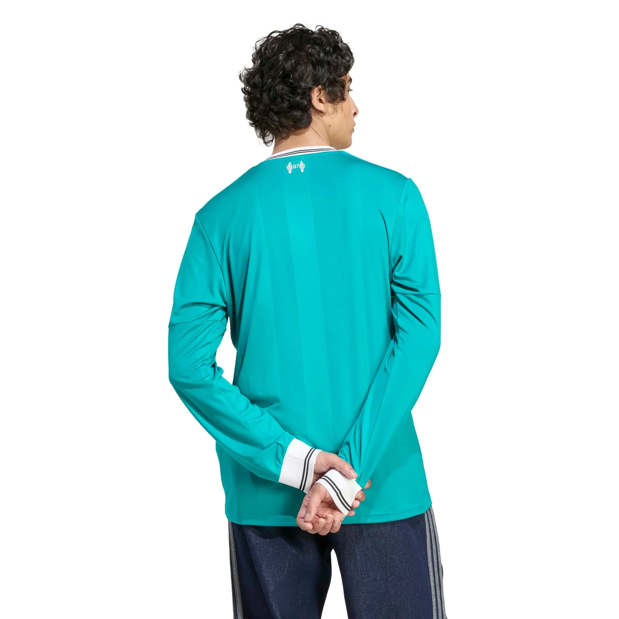 adidas 2025-26 Liverpool Men's Stadium Third Long-Sleeve Soccer Jersey - Image 4