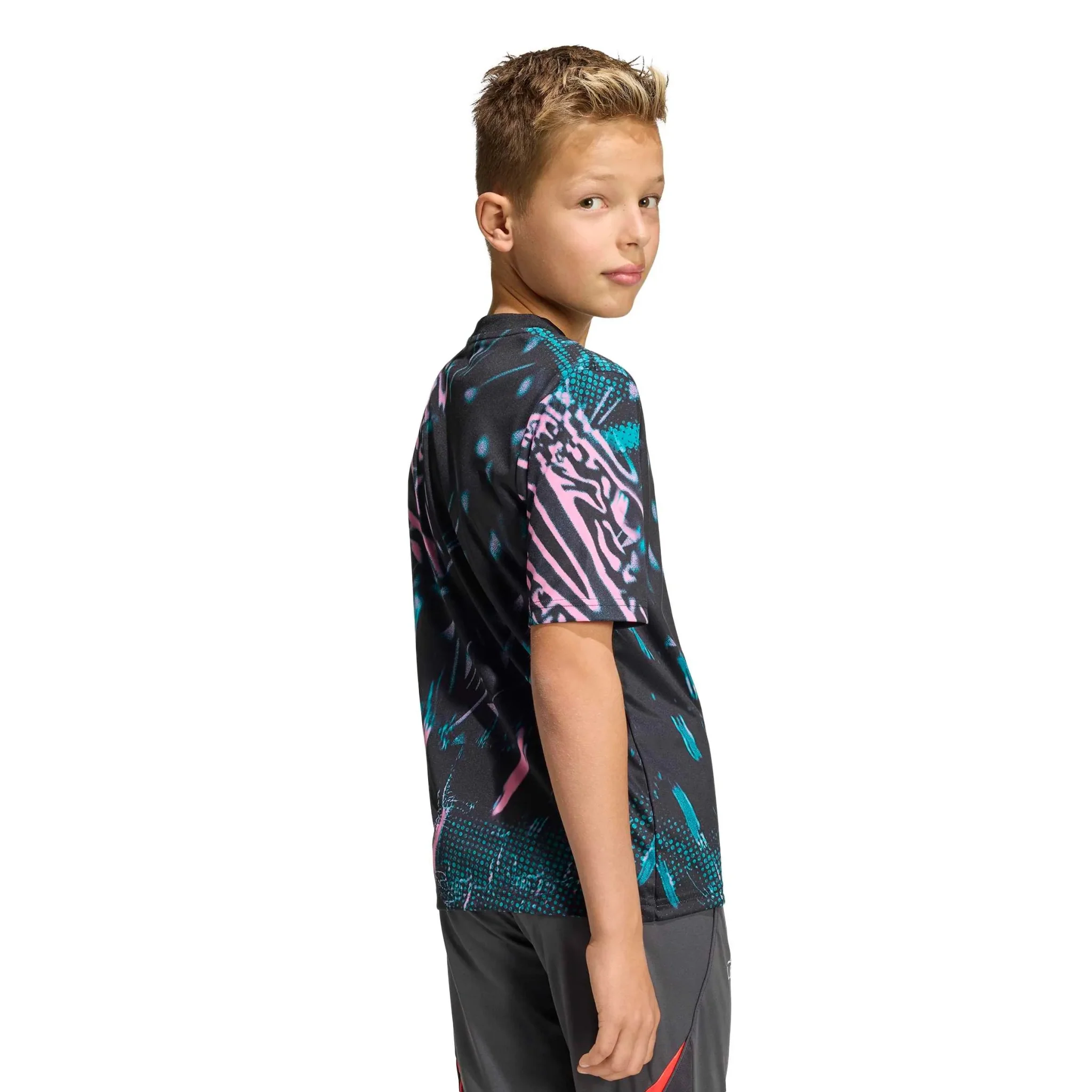 adidas 2025-26 Liverpool Youth Pre-Match Soccer Jersey - Image 5