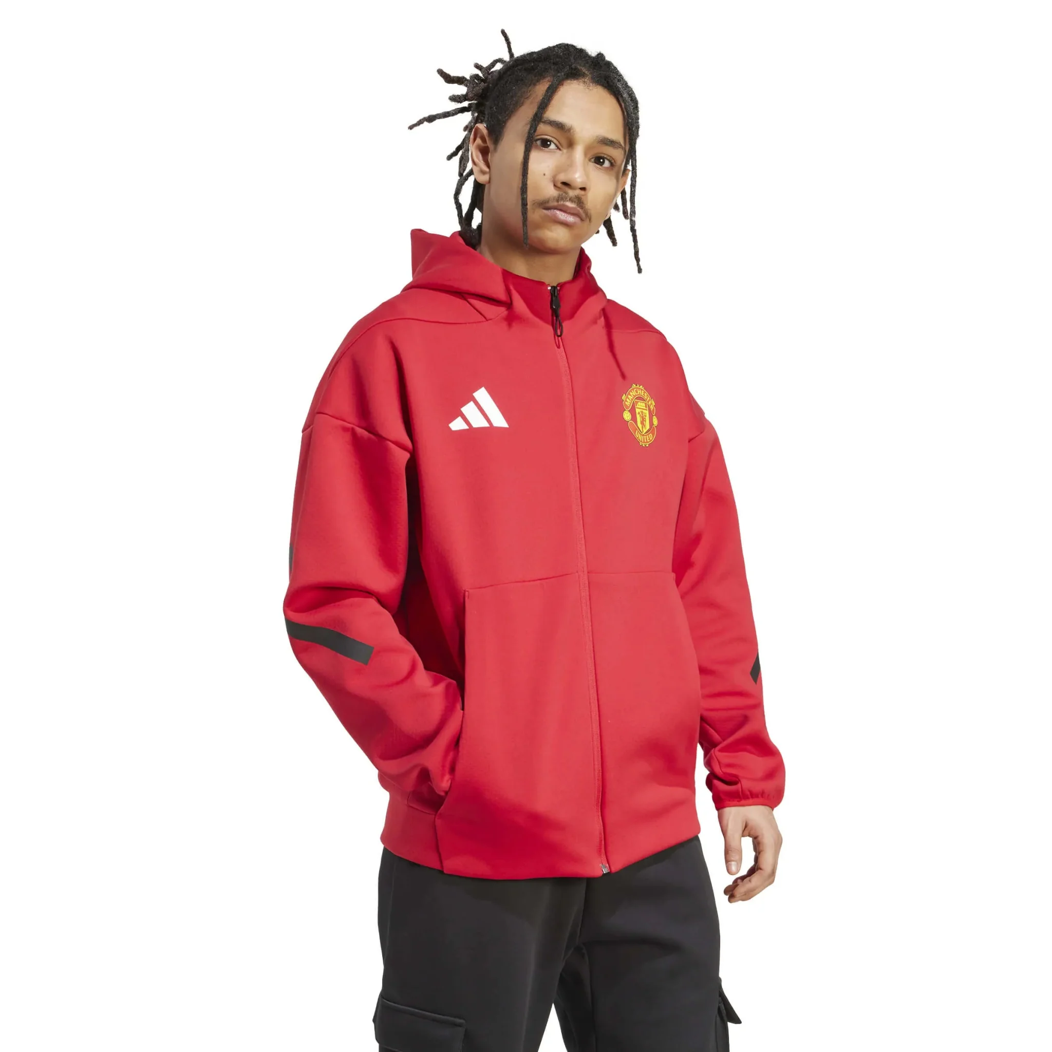 adidas 2025-26 Manchester United Men's Anthem Jacket - Image 3