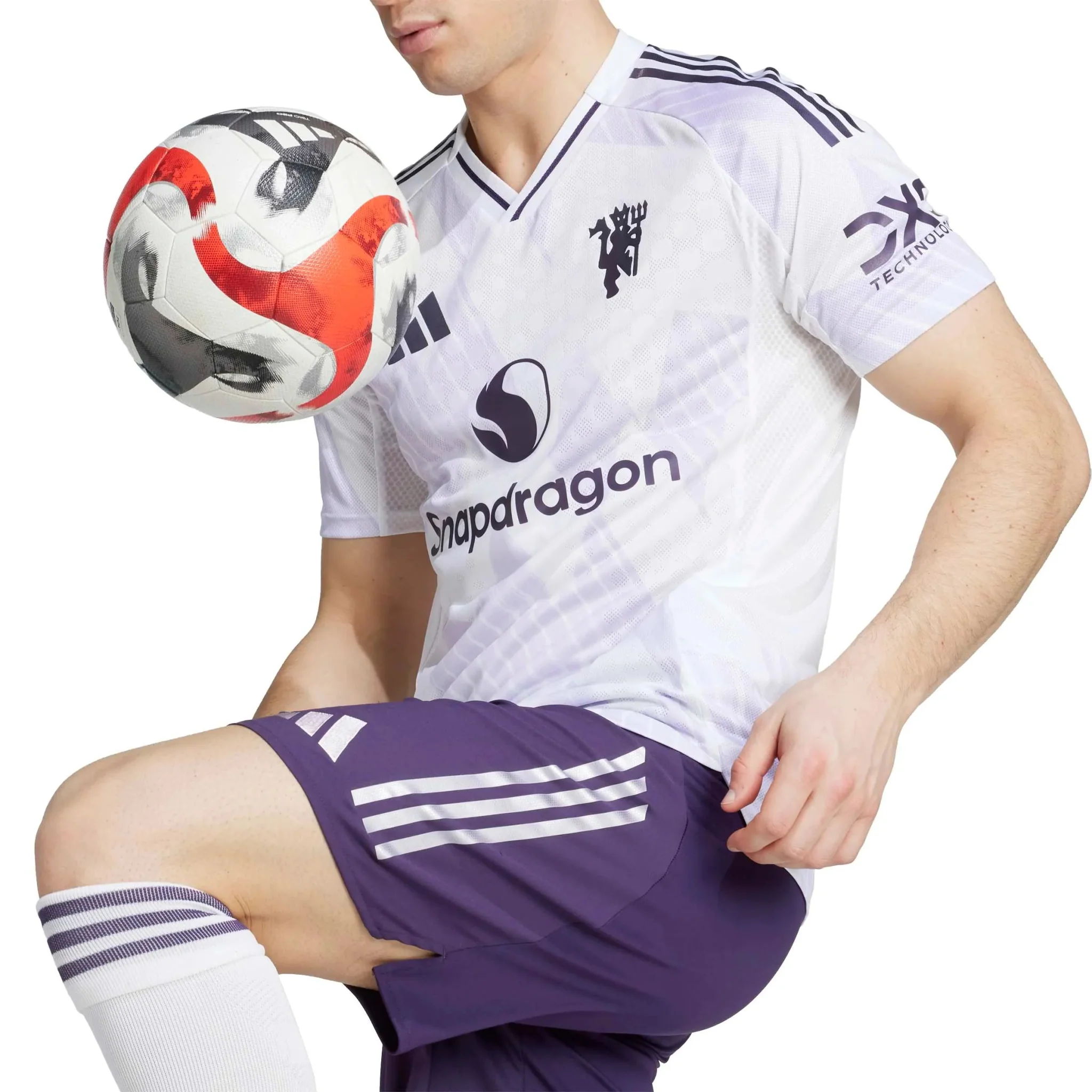 adidas 2025-26 Manchester United Men's Authentic Away Soccer Jersey - Image 5