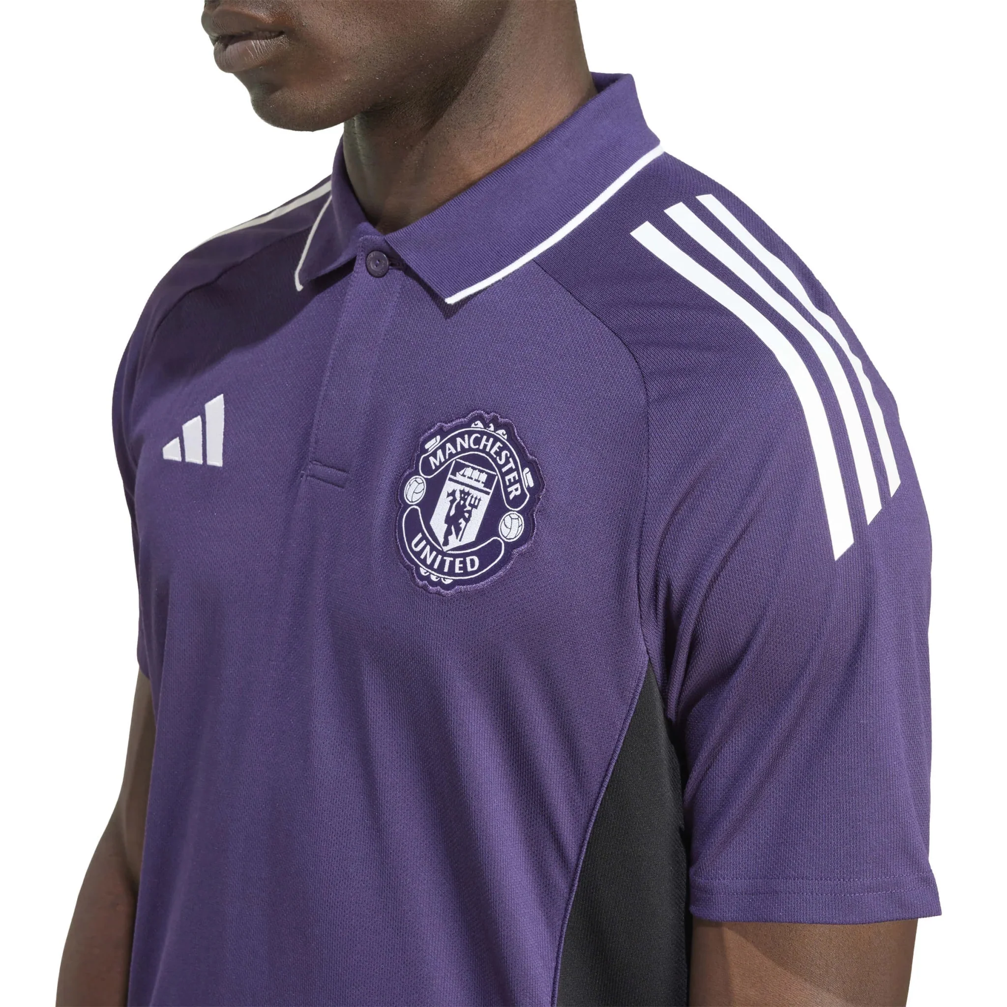 adidas 2025-26 Manchester United Men's Polo - Image 6