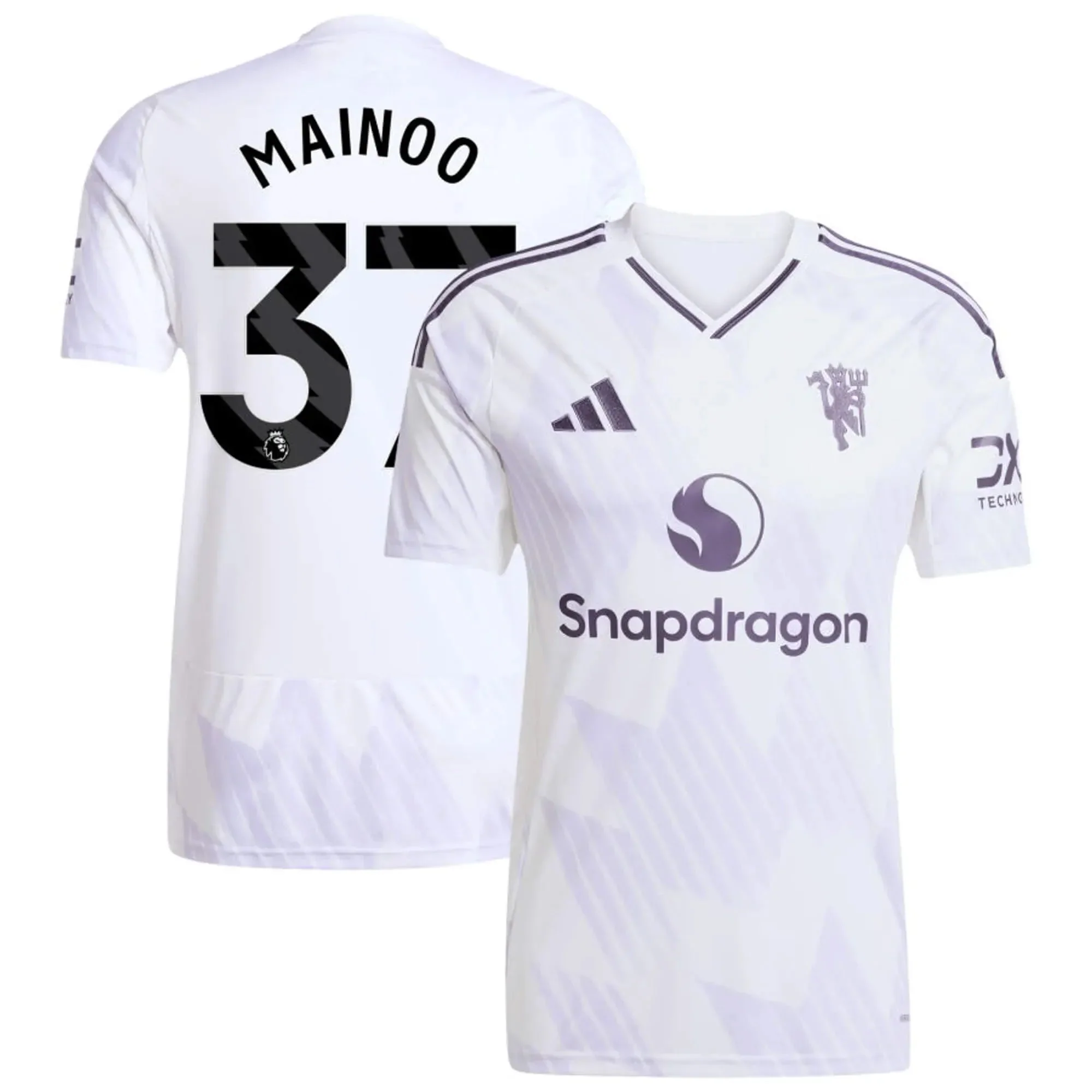 adidas 2025-26 Manchester United Youth Stadium Away Soccer Jersey - Image 9