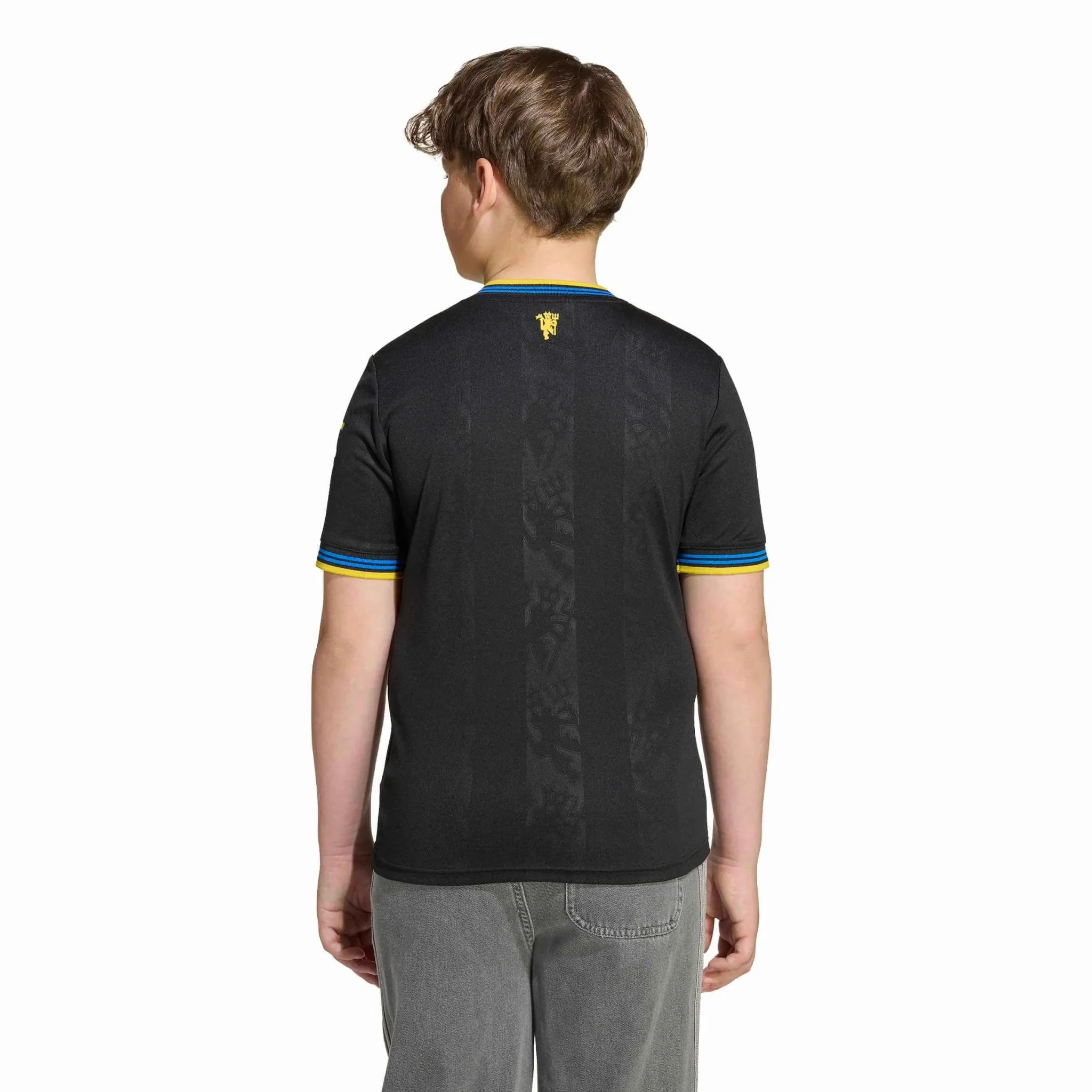 adidas 2025-26 Manchester United Youth Stadium Third Soccer Jersey - Image 4