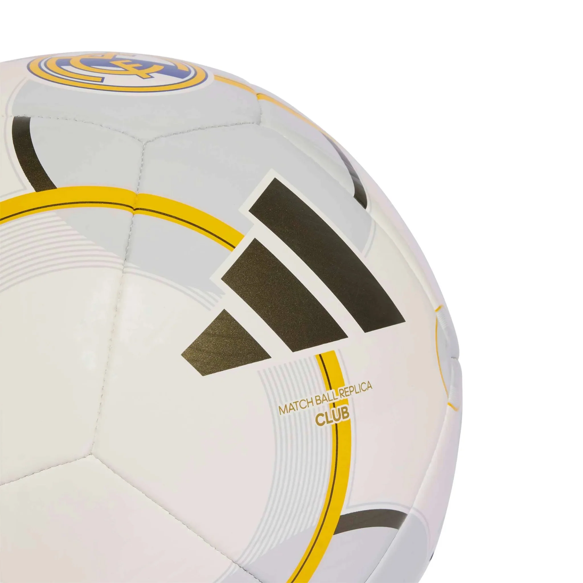 adidas 2025-26 Real Madrid Home Club Soccer Ball - Image 3