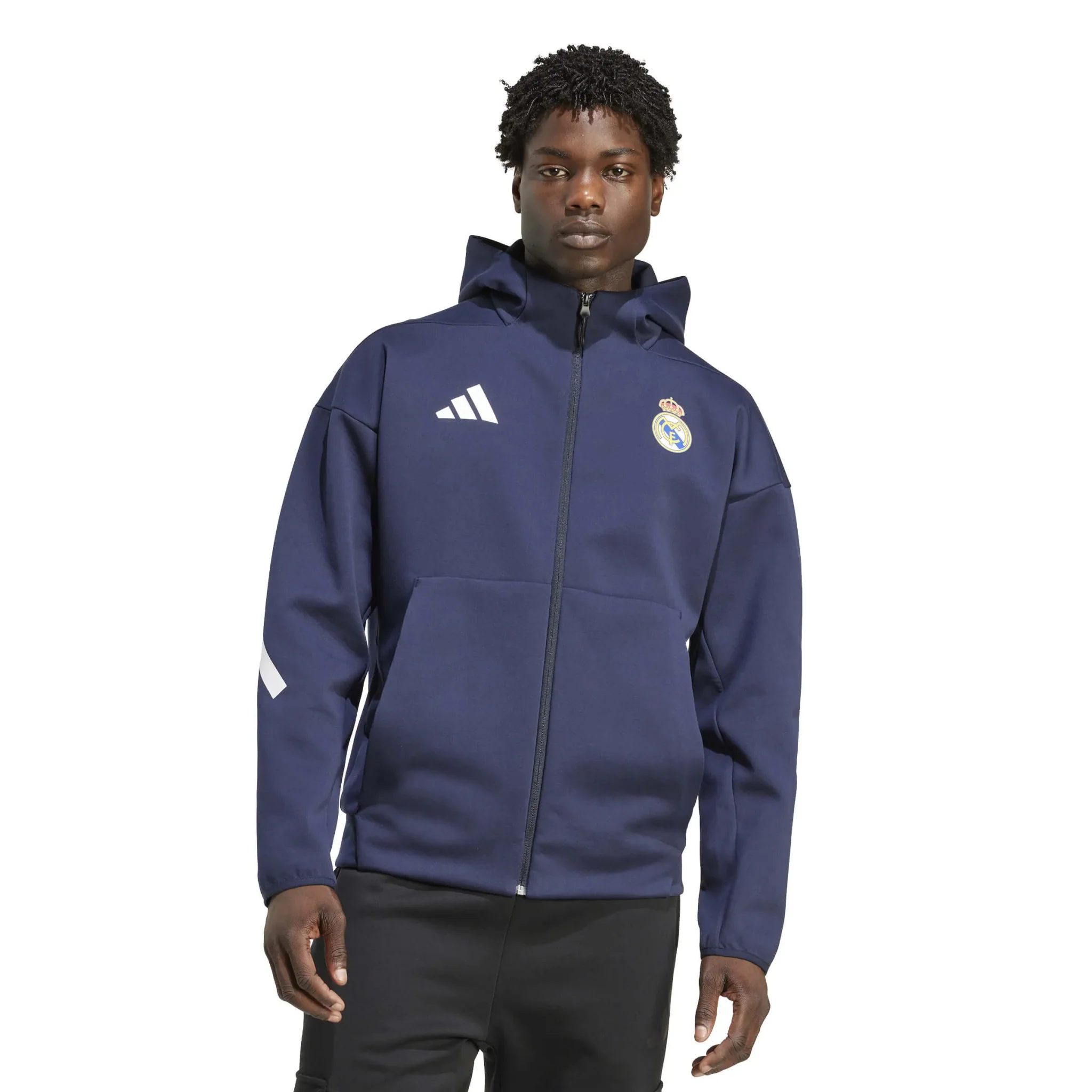 adidas 2025-26 Real Madrid Men's Anthem Jacket - Image 2