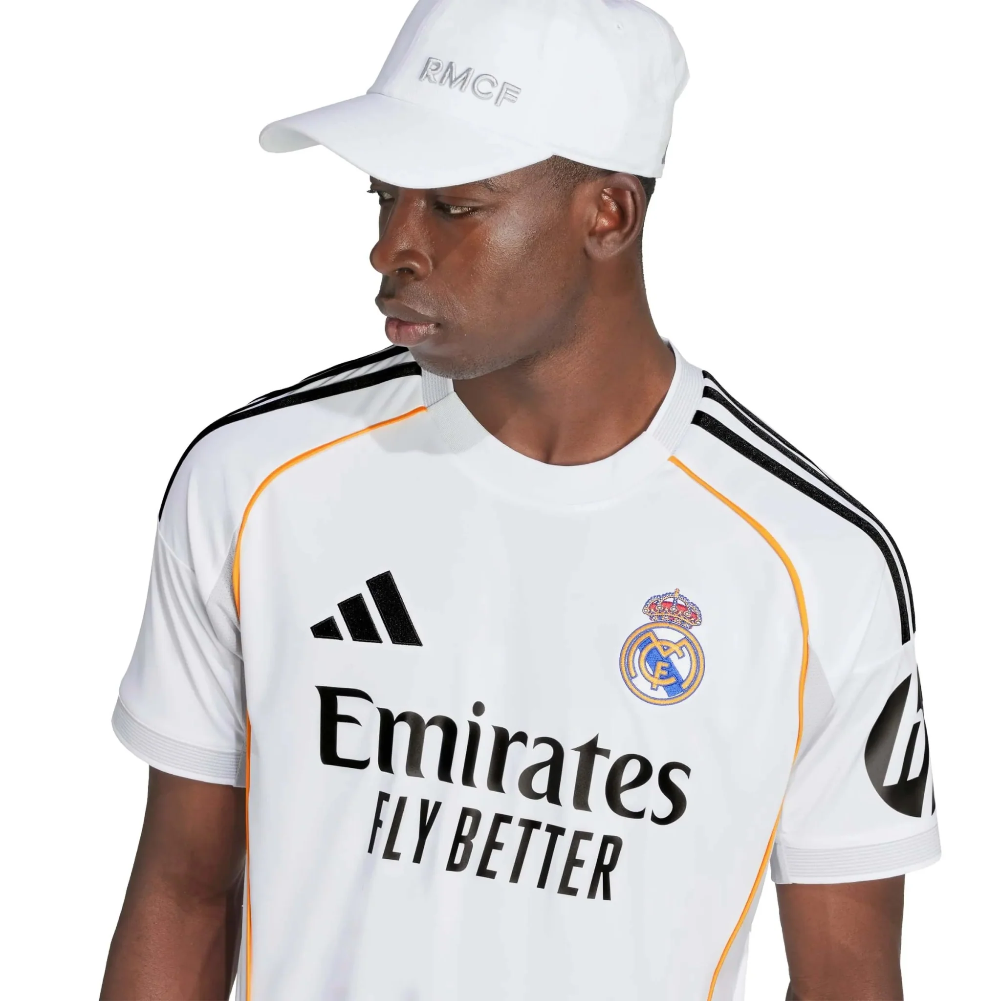 adidas 2025-26 Real Madrid Men's Stadium Home Soccer Jersey - Image 5