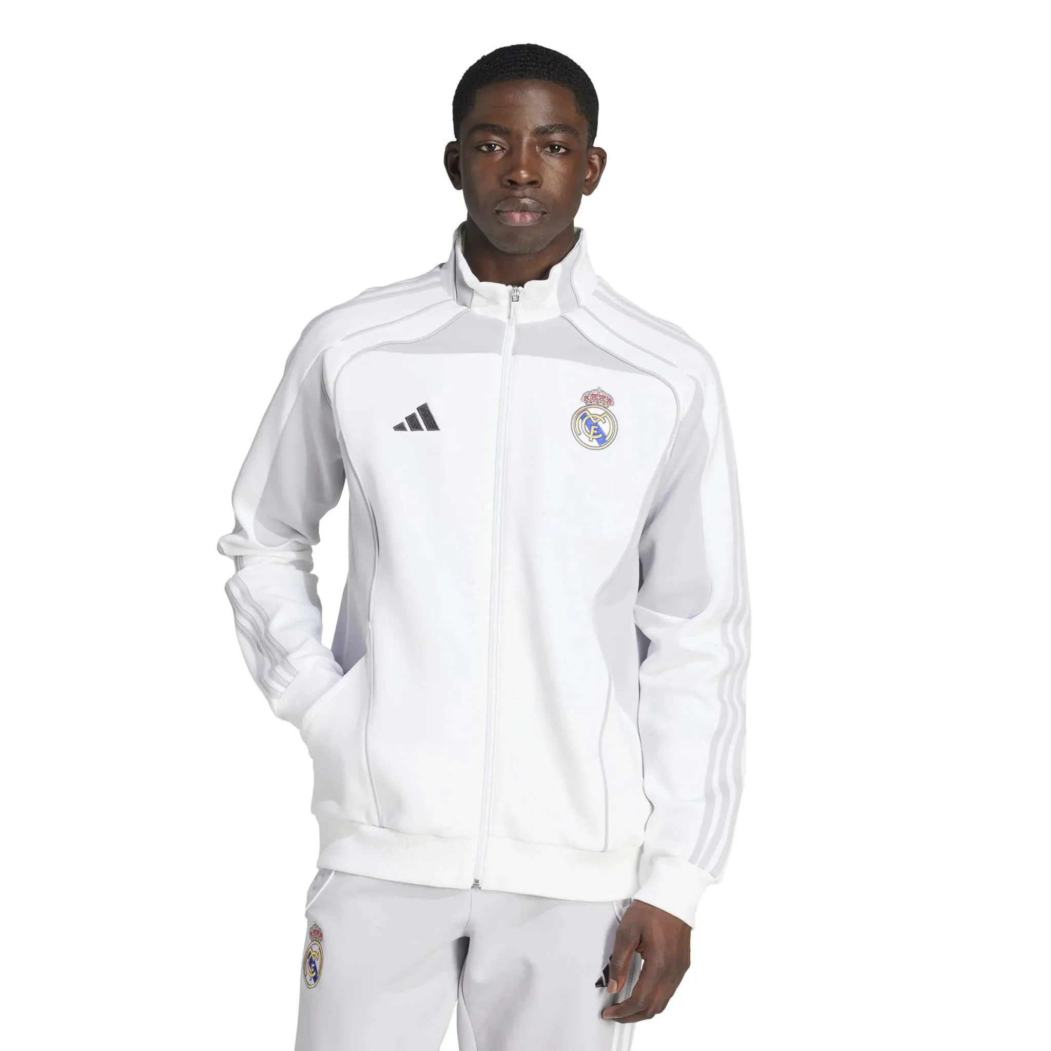adidas 2025-26 Real Madrid Men's UBP Double-knit Track Top - Image 2
