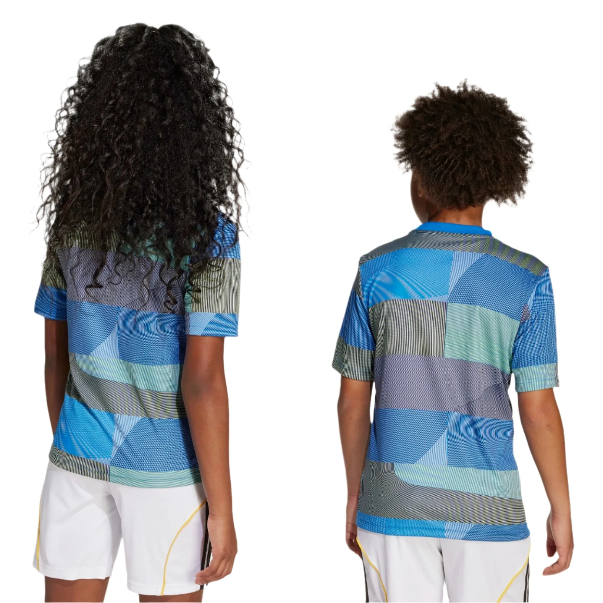 adidas 2025-26 Real Madrid Youth Pre-Match Soccer Jersey - Image 4