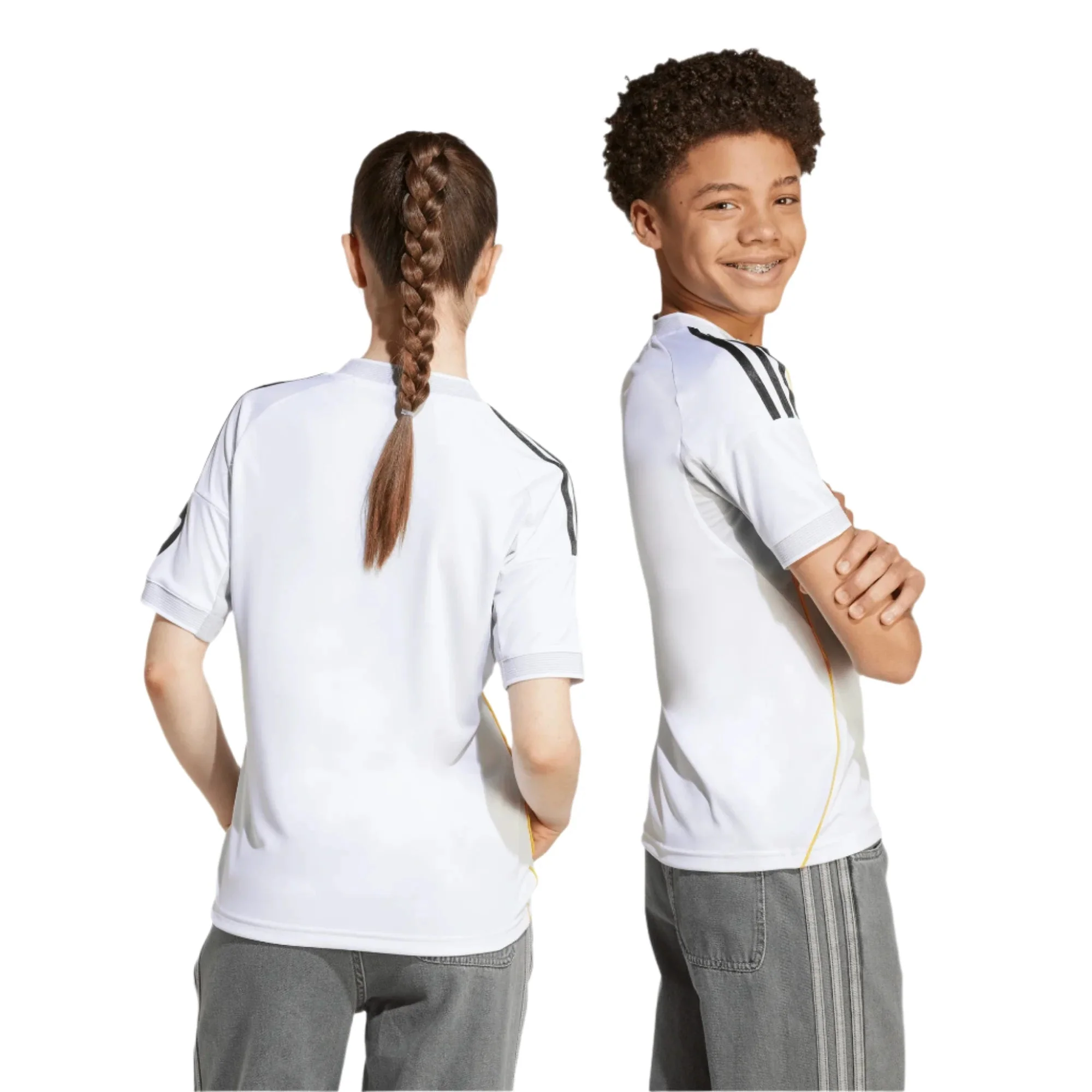 adidas 2025-26 Real Madrid Youth Stadium Home Soccer Jersey - Image 8