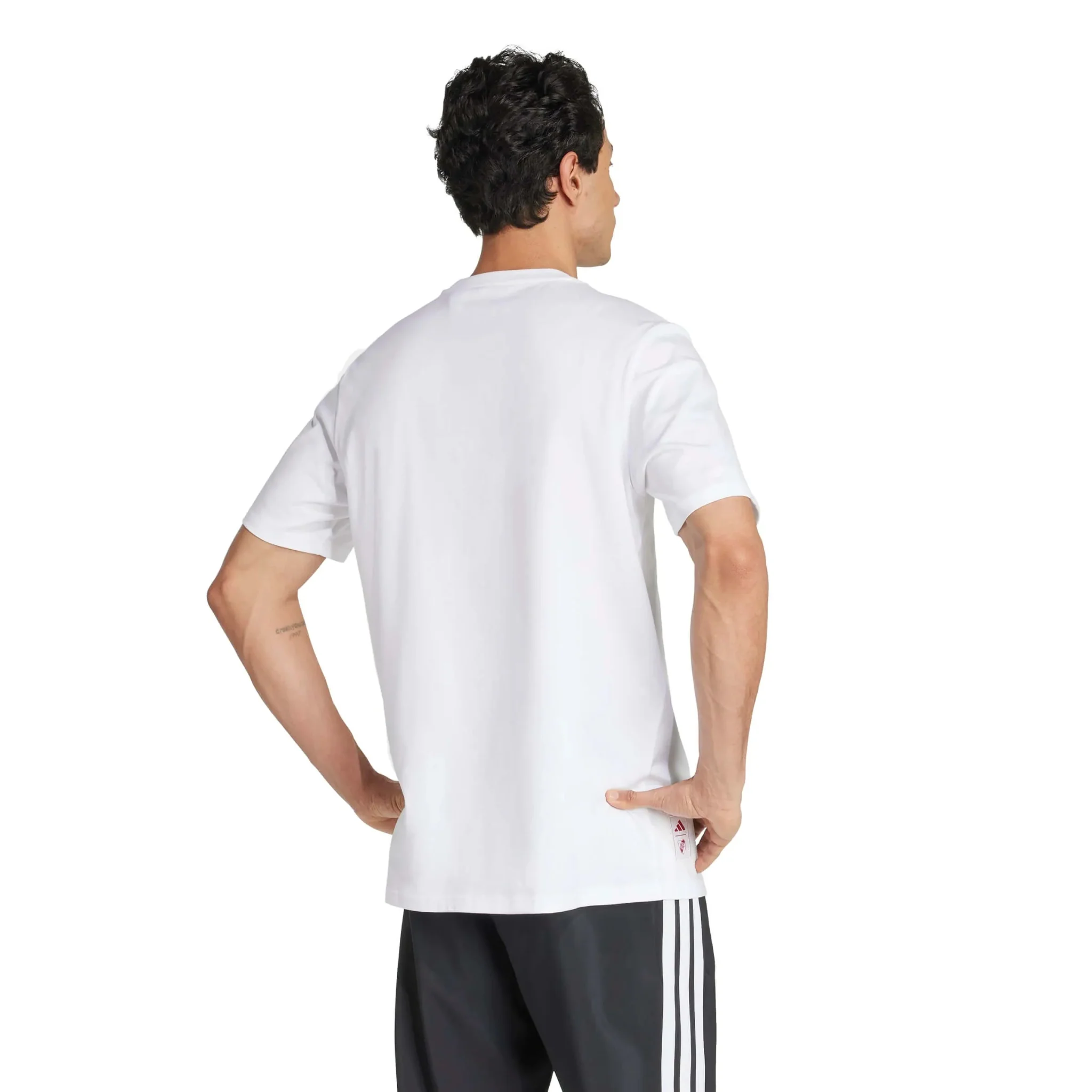 adidas 2025-26 River Plate Men's Seasonal Graphic Tee - Image 4