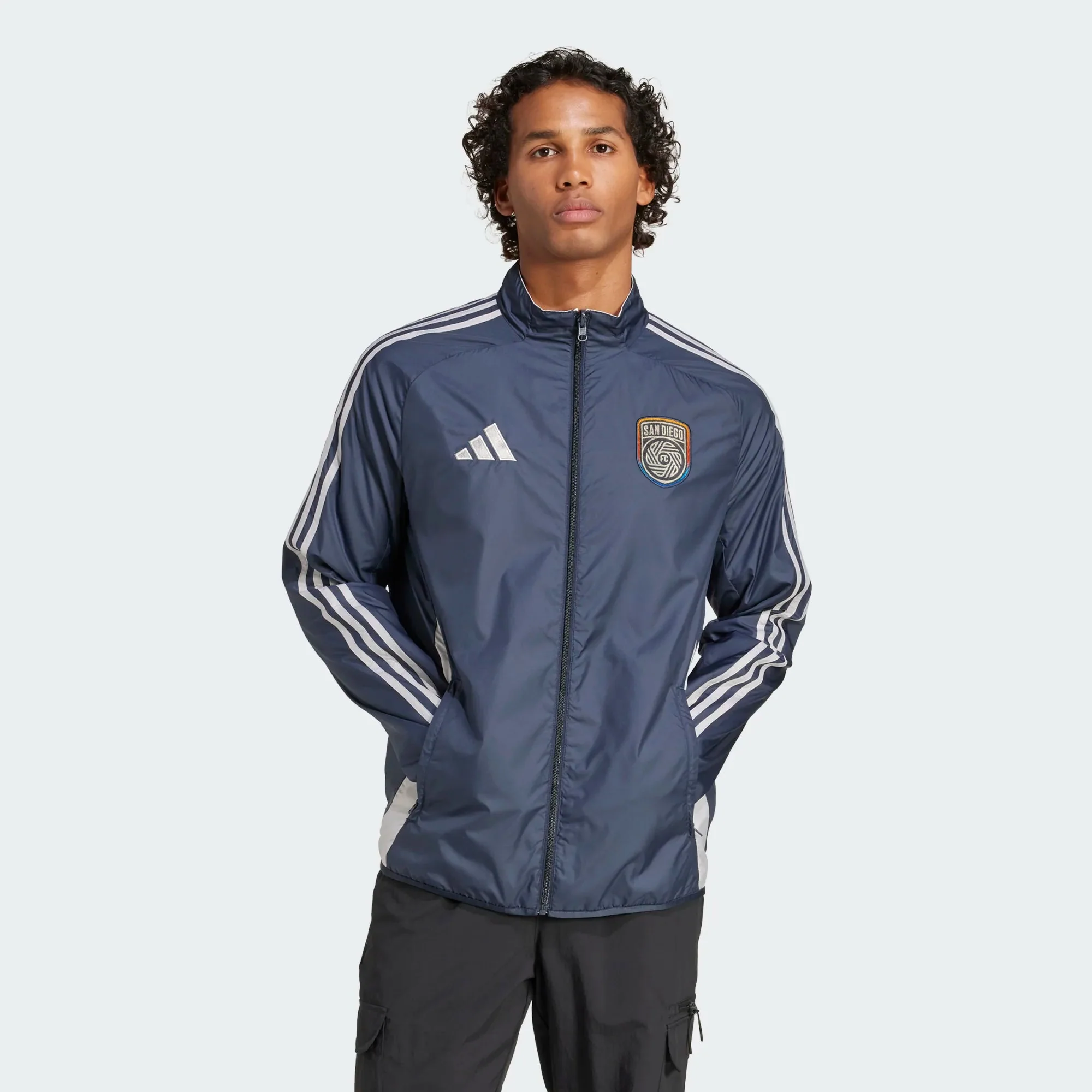 adidas 2025-26 San Diego FC Men's Anthem Jacket - Image 2