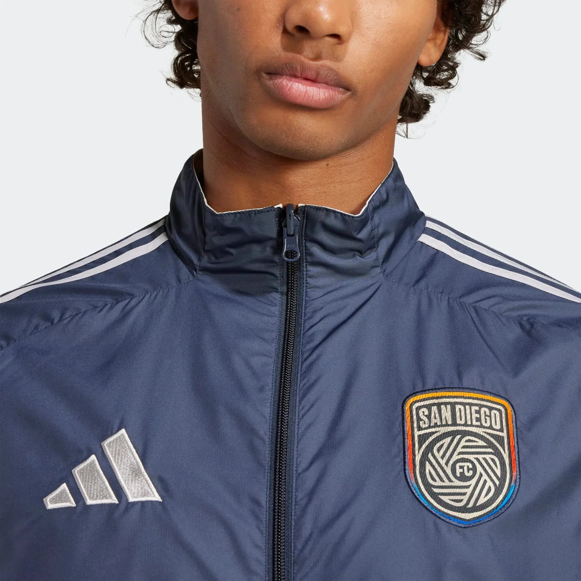 adidas 2025-26 San Diego FC Men's Anthem Jacket - Image 5