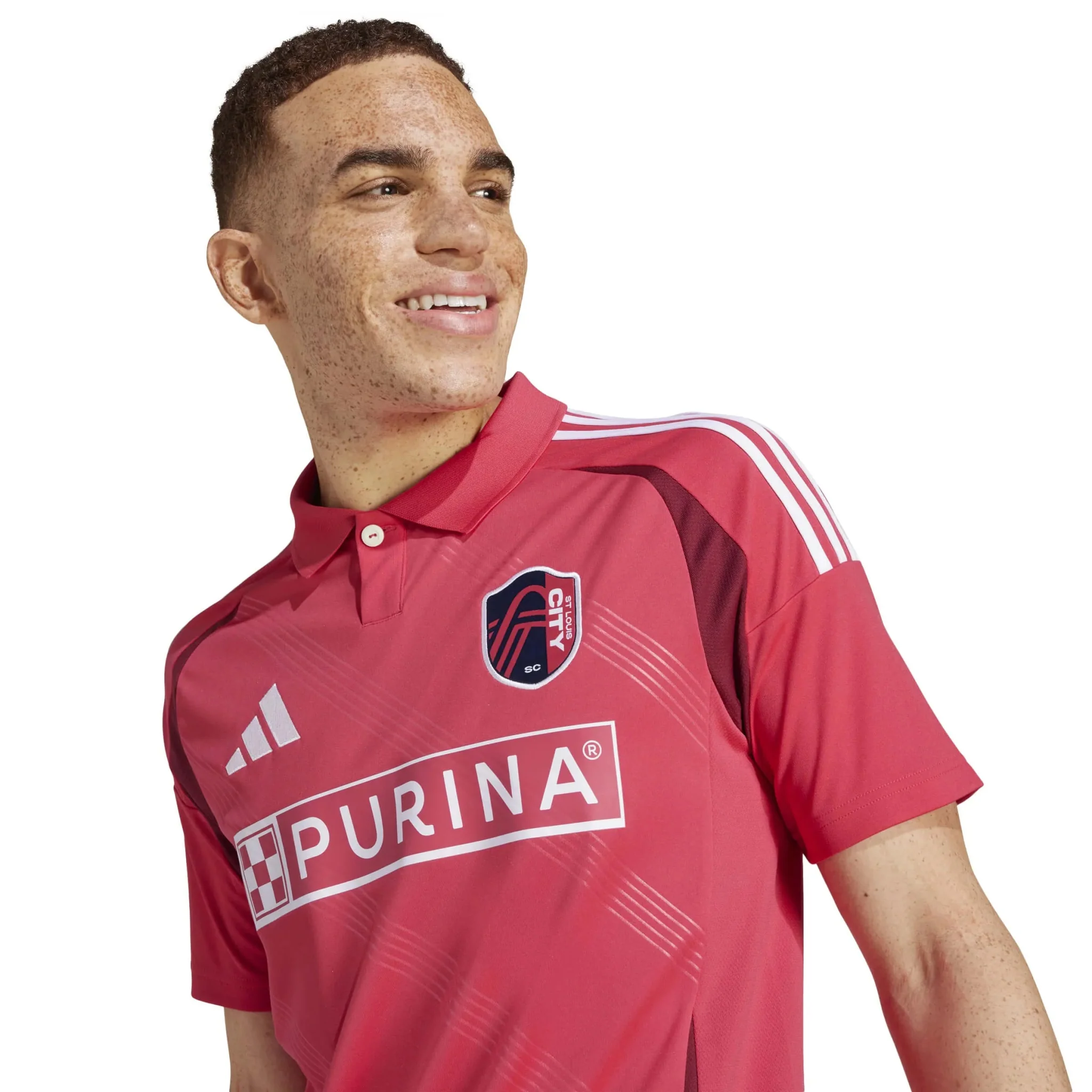 adidas 2025-26 St. Louis City Men's Stadium Home Soccer Jersey - Image 6