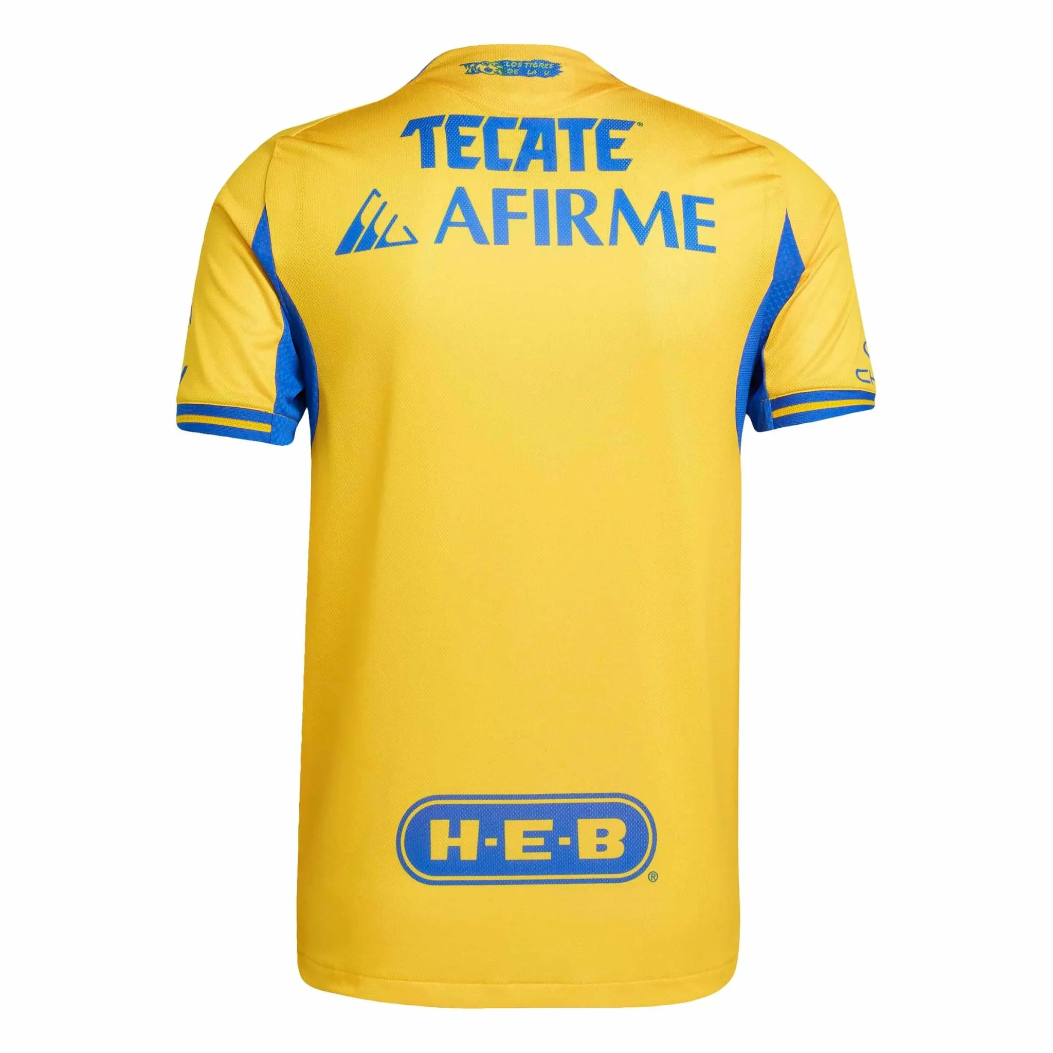 adidas 2025-26 Tigres Men's Authentic Home Soccer Jersey - Image 2