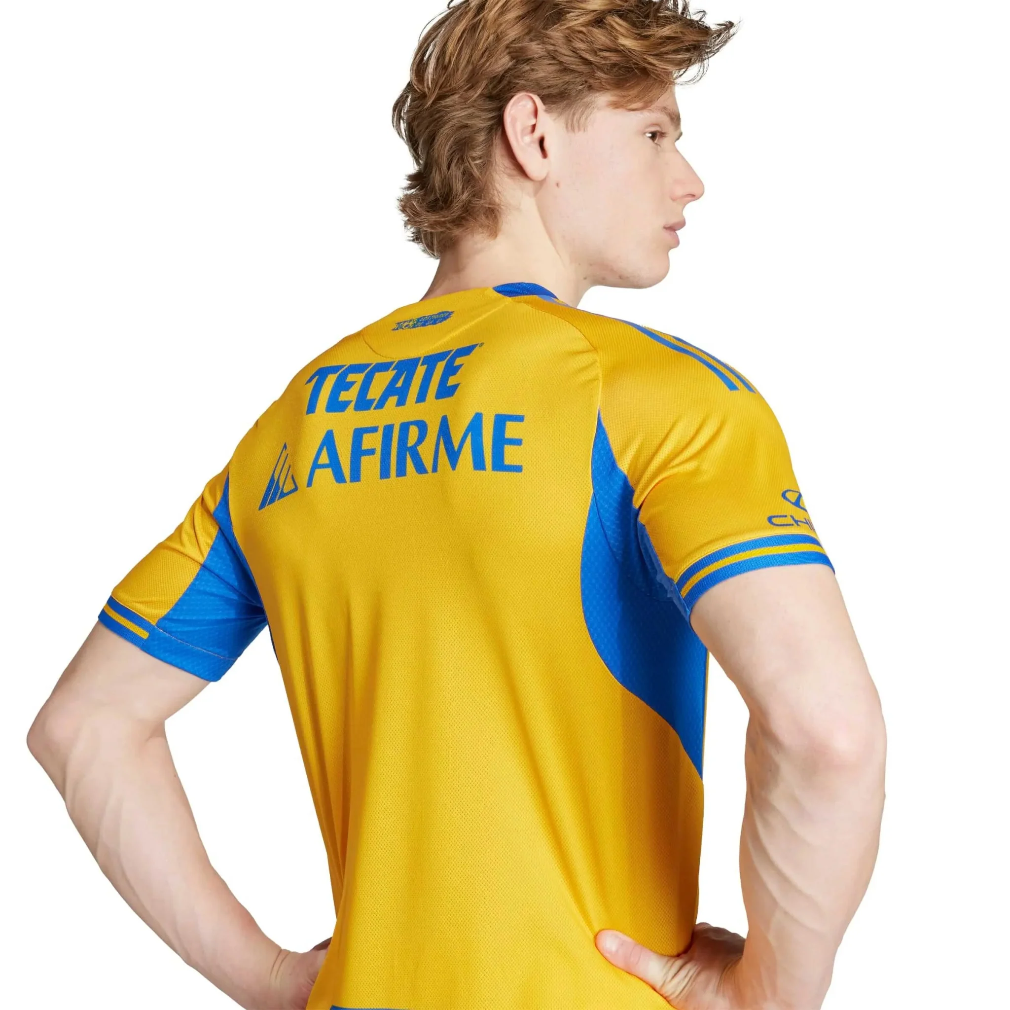 adidas 2025-26 Tigres Men's Authentic Home Soccer Jersey - Image 5