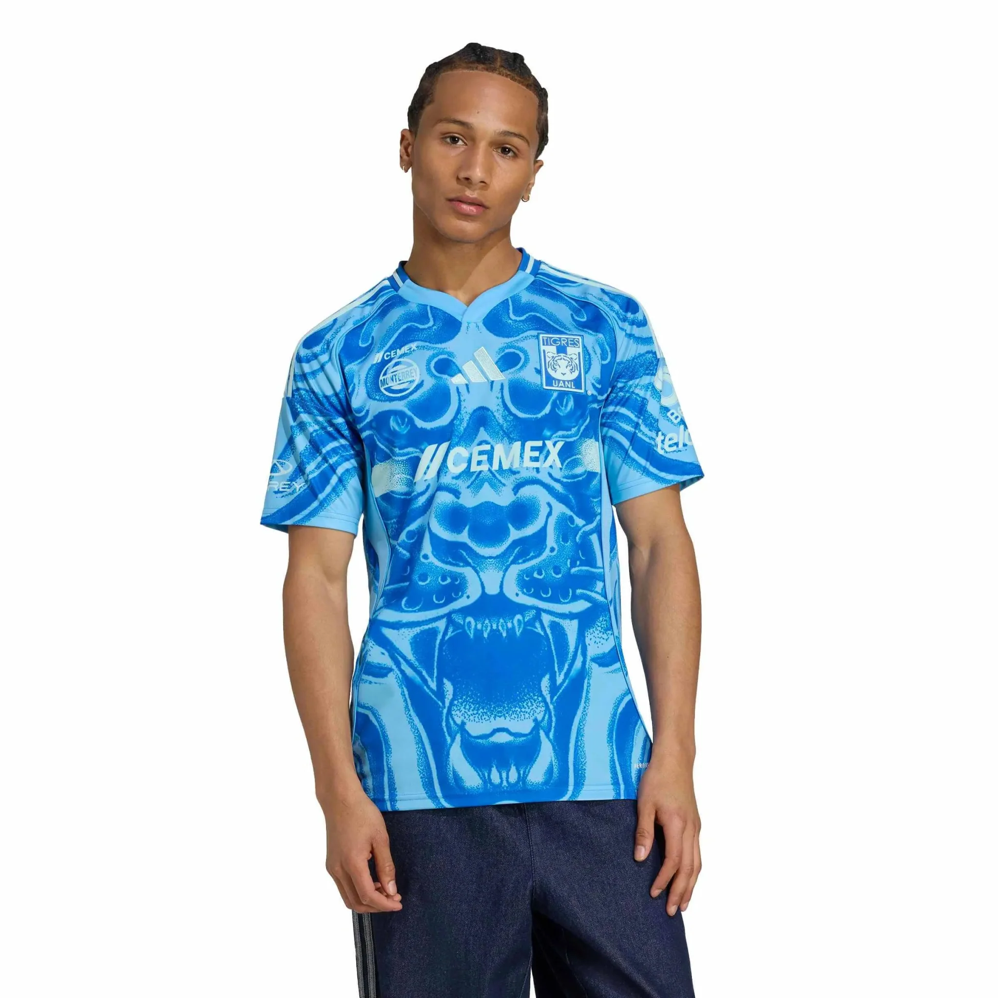 adidas 2025-26 Tigres Men's Stadium Away Soccer Jersey - Image 3
